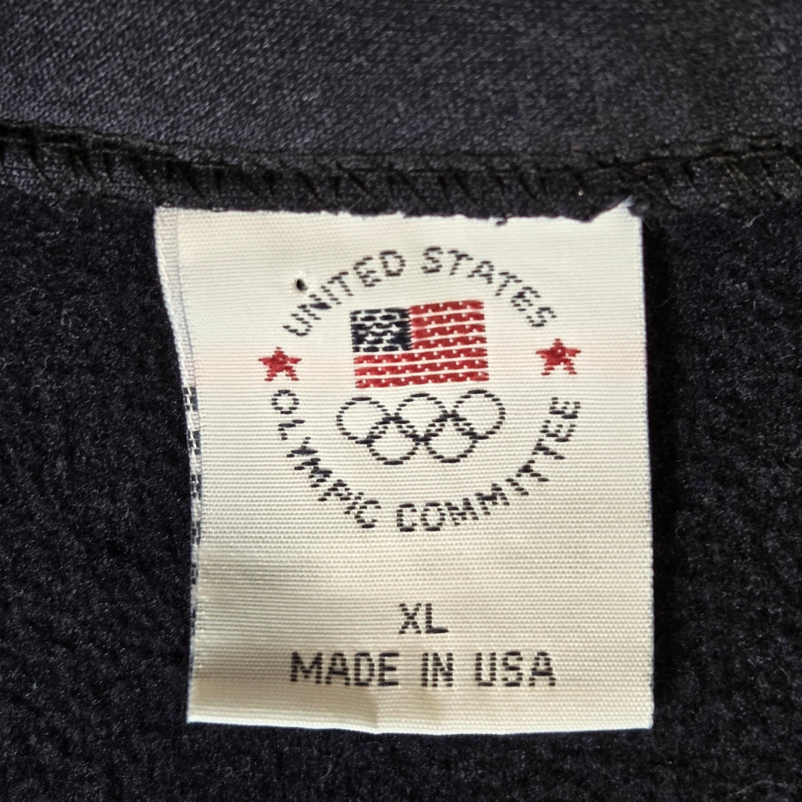 United States Olympic Committee USA Zip Jacket XL Made in USA