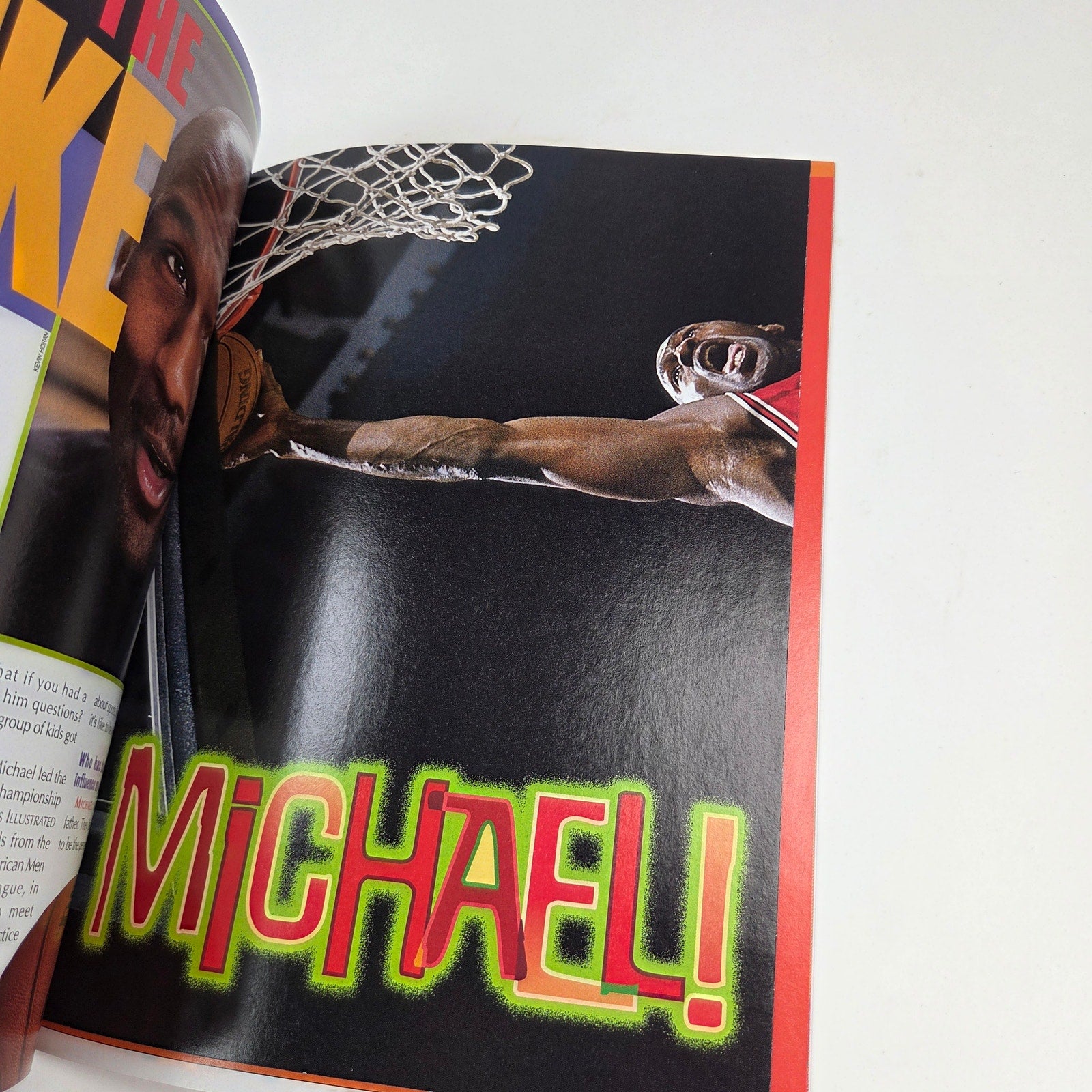 Sports Illustrated For Kids EXTRA 1998 Michael Jordan Complete Cards Poster