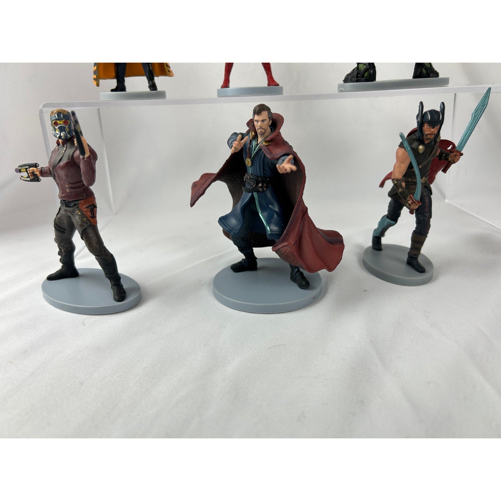 Marvel Avengers Figure Lot Thanos Thor Loki Hulk Spider-Man 12pc
