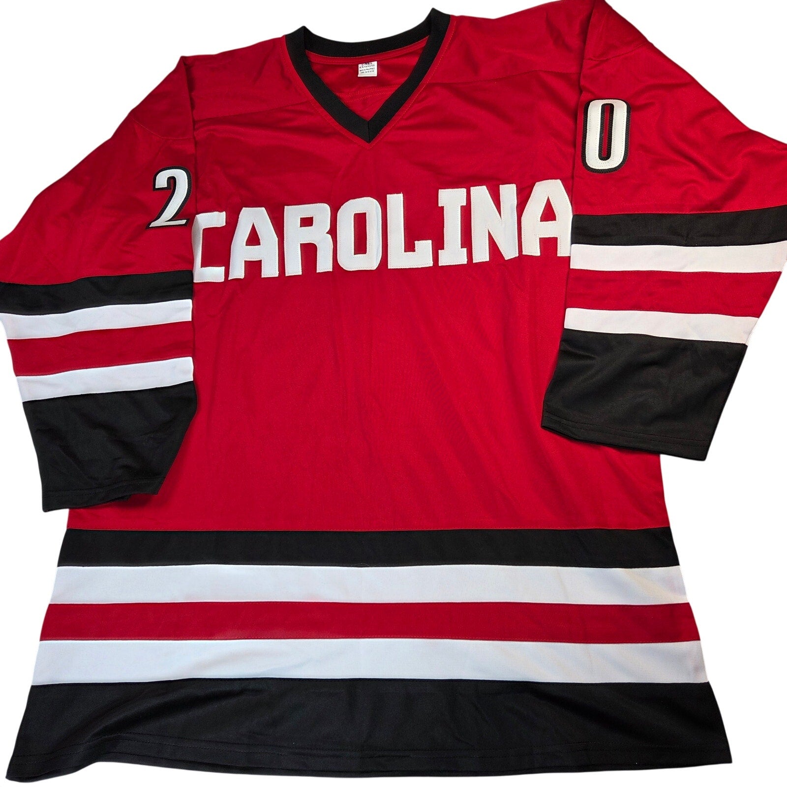 Sebastian Aho Signed Carolina Hurricanes XL Custom Hockey Jersey JSA COA