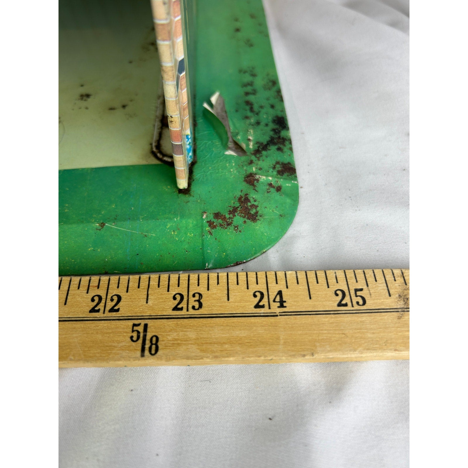 Vintage 1950s Marx Wolverine Tin Litho Dollhouse Two Story USA