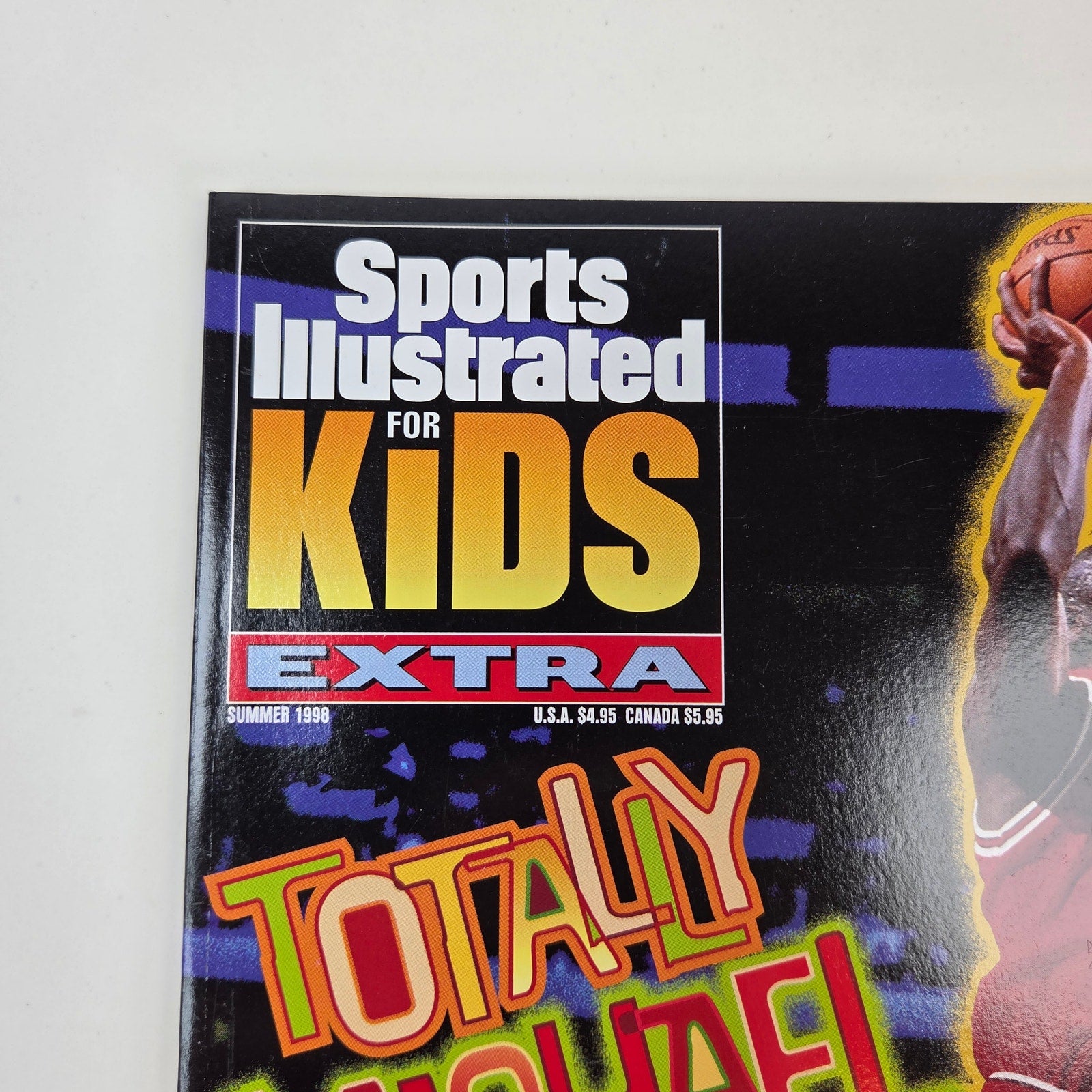 Sports Illustrated For Kids EXTRA 1998 Michael Jordan Complete Cards Poster