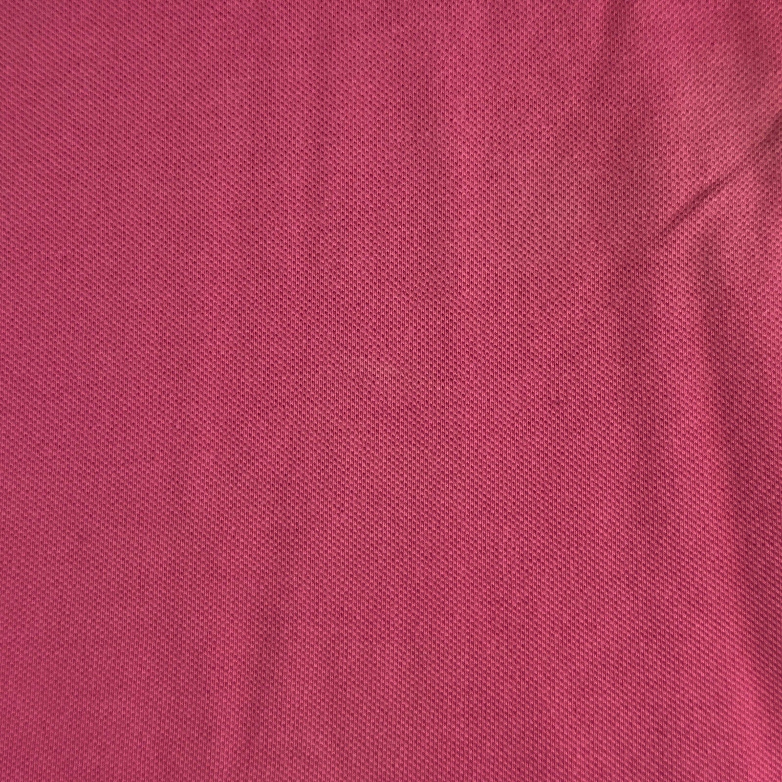 Ralph Lauren Sport Polo Shirt XL Pink Cotton Short Sleeve Made in Macau