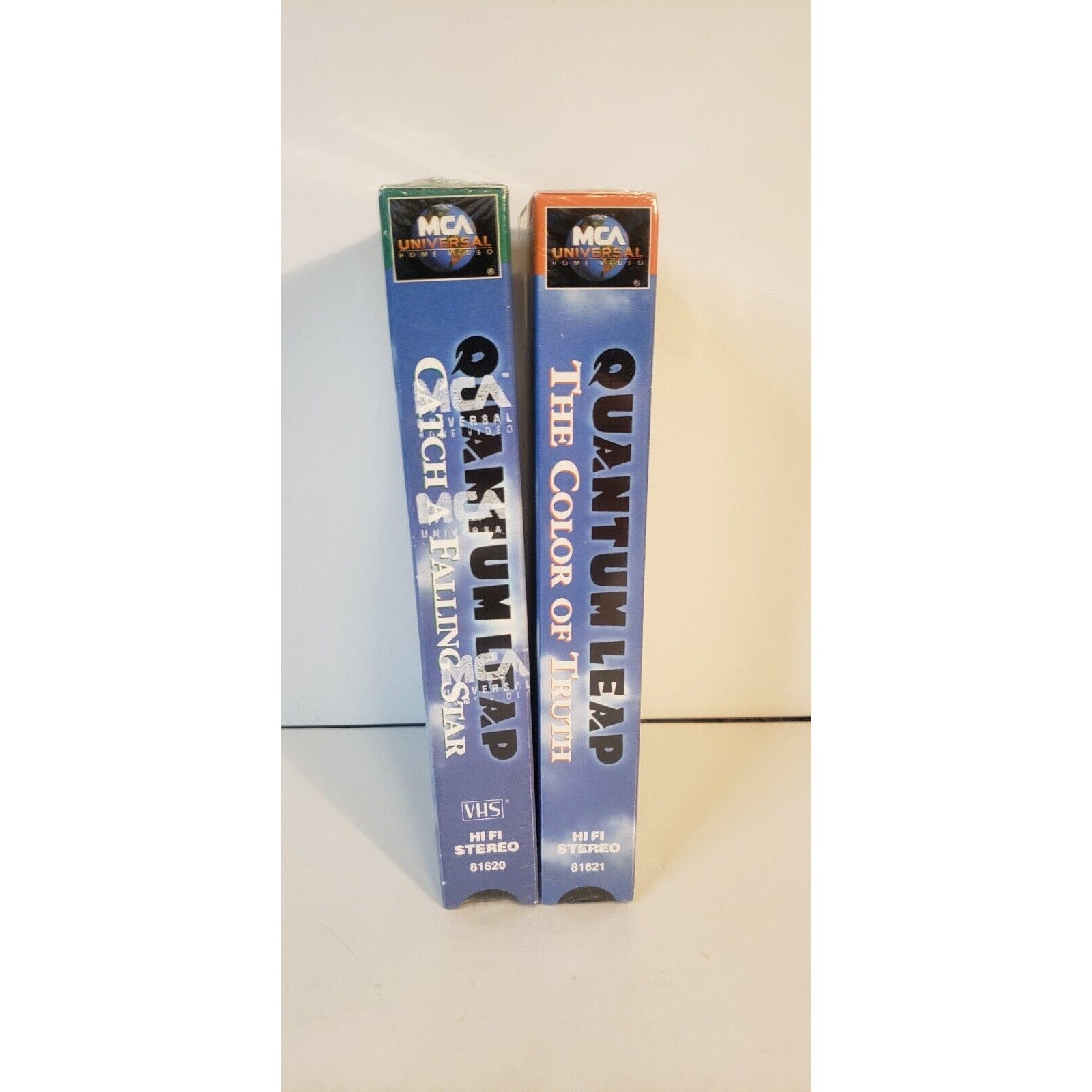 Quantum Leap VHS New Sealed Lot of 2 - Catch A Fallen Star/The Color of Truth