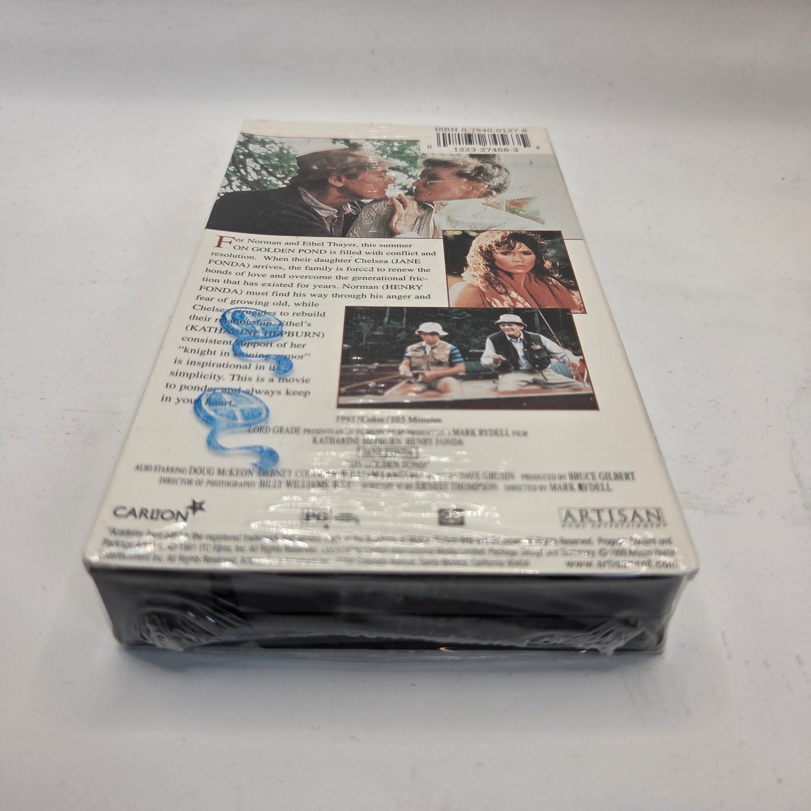 On Golden Pond 1981 Factory Sealed VHS Katharine Hepburn Henry Fonda