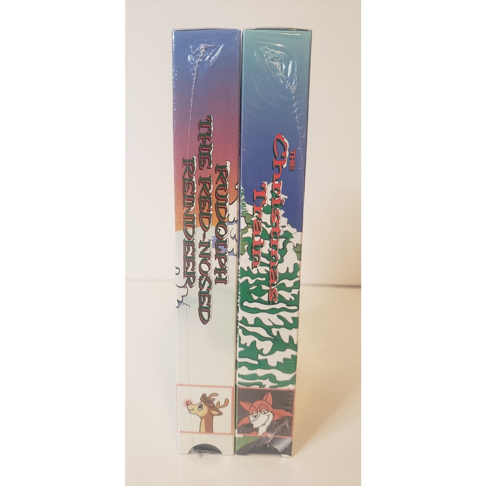 Christmas Kids VHS New Sealed Lot of 2 Rudolph & The Christmas Train