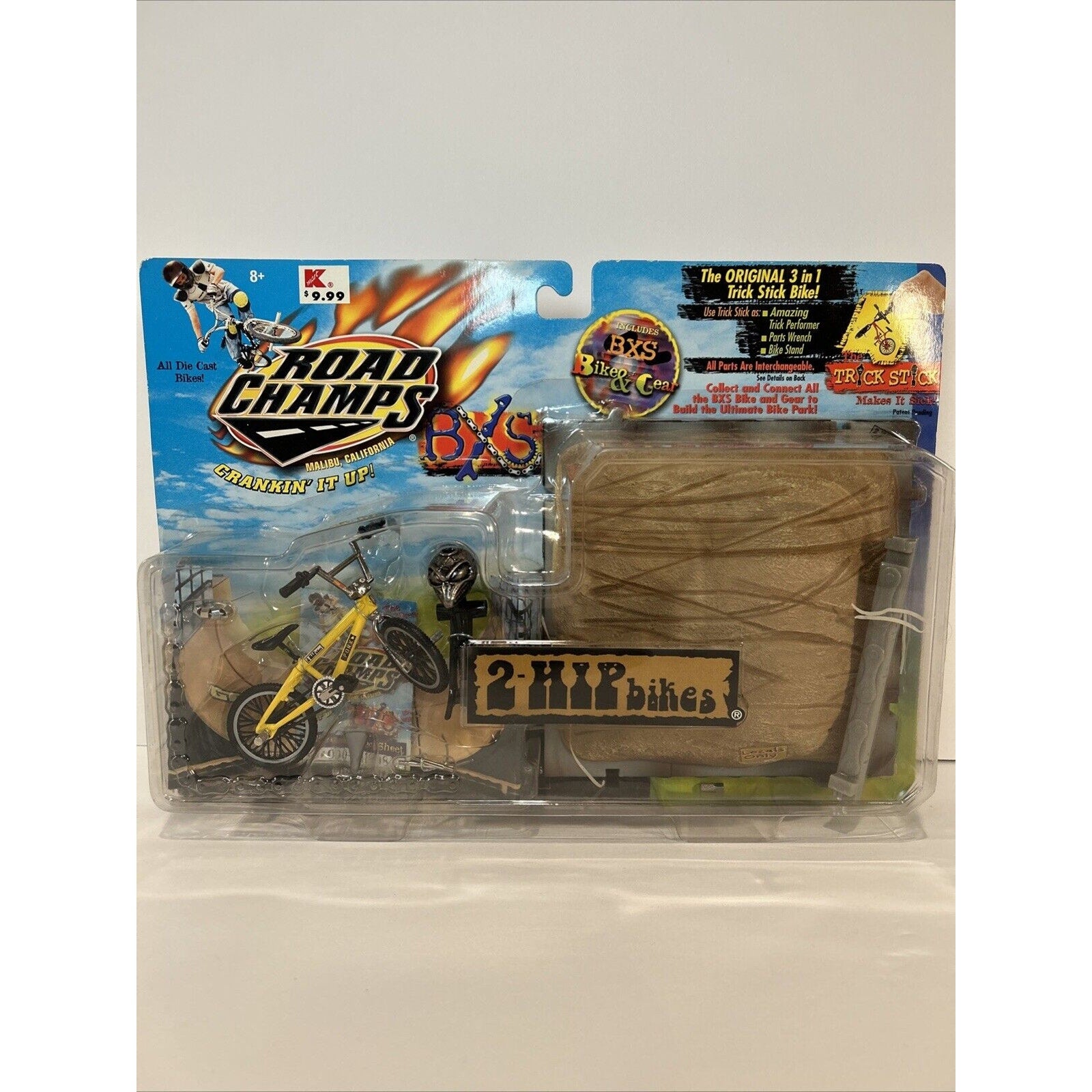 Lot of 6 Jakks Road Champs BXS BMX Bikes GT Schwinn Haro Series 4-7 NIP