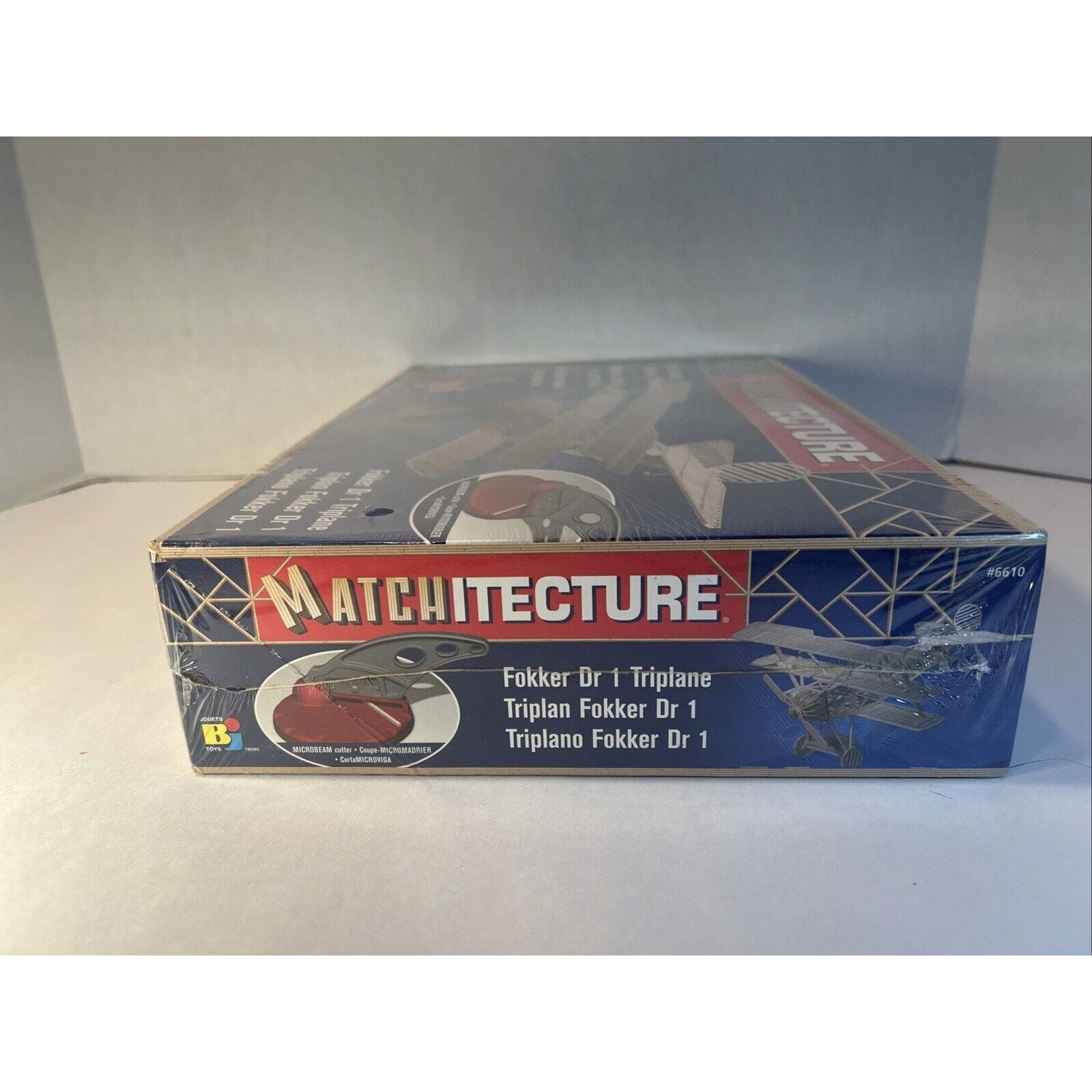 Matchitecture Fokker Dr 1 Triplane Model Kit #6610 Jouets Bojeux 1990s Sealed