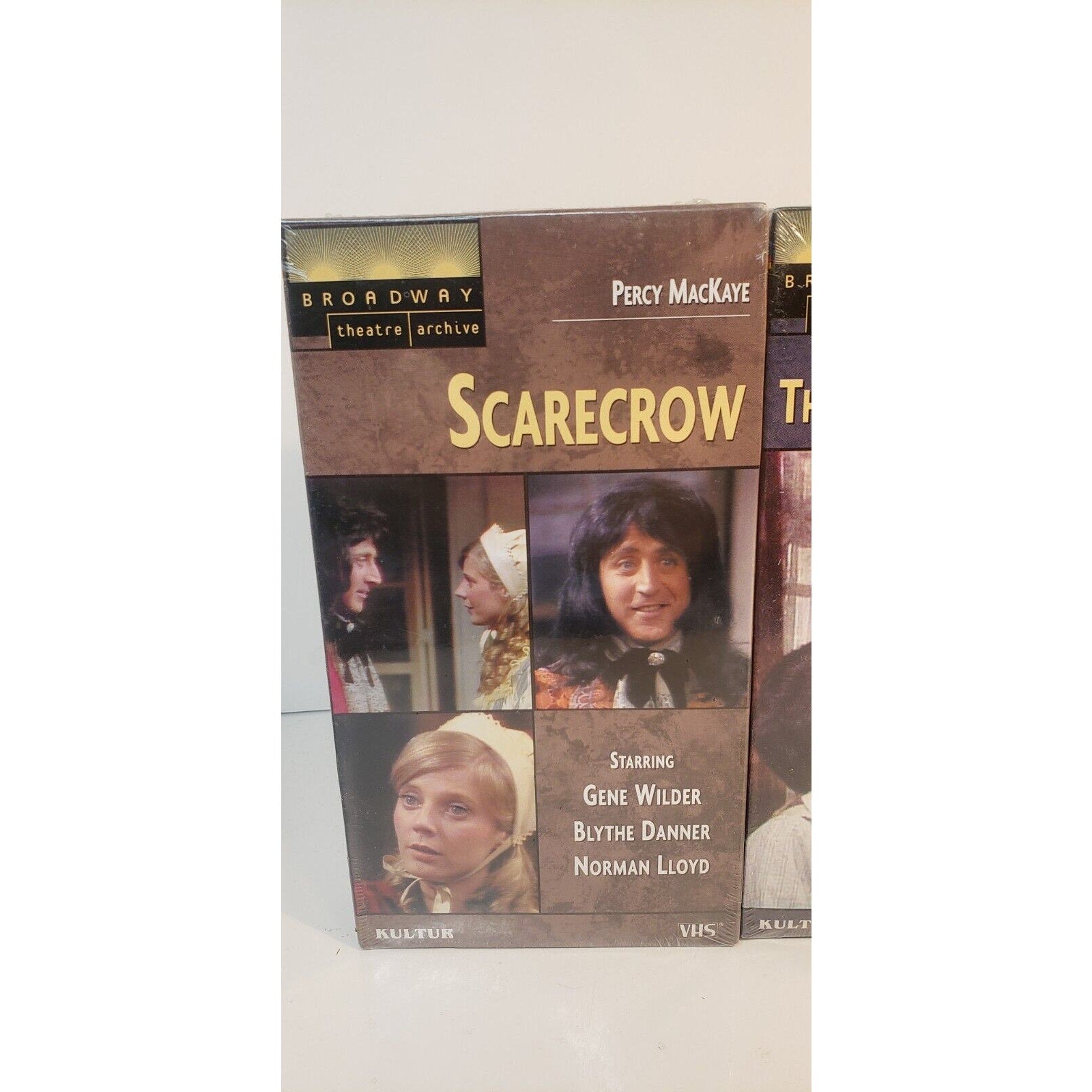 Broadway Theatre Archive VHS Lot 3 Sealed Scarecrow Gene Wilder + 2 More OOP