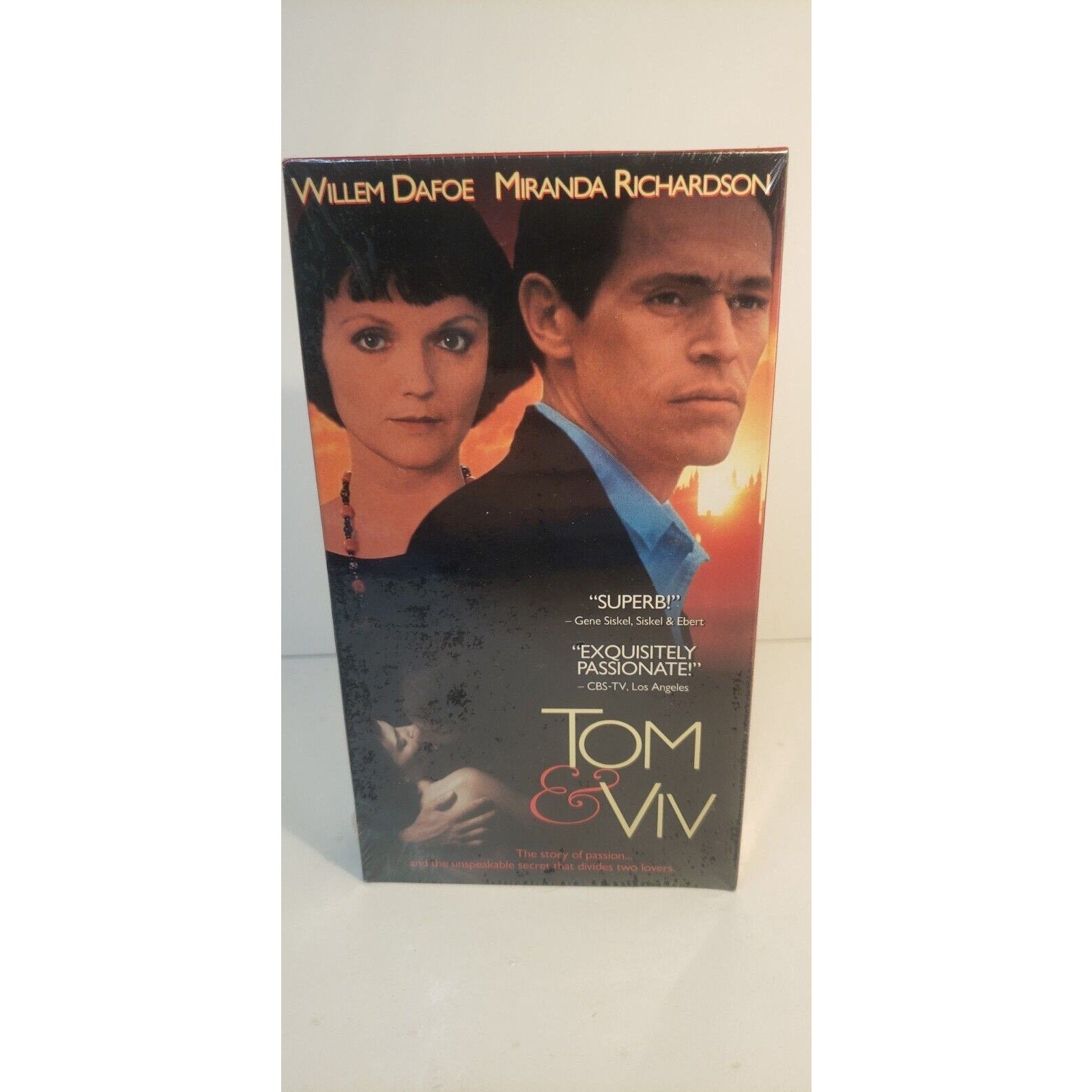 Tom & Viv VHS New Sealed 1995 Willem DaFoe Miranda Richardson