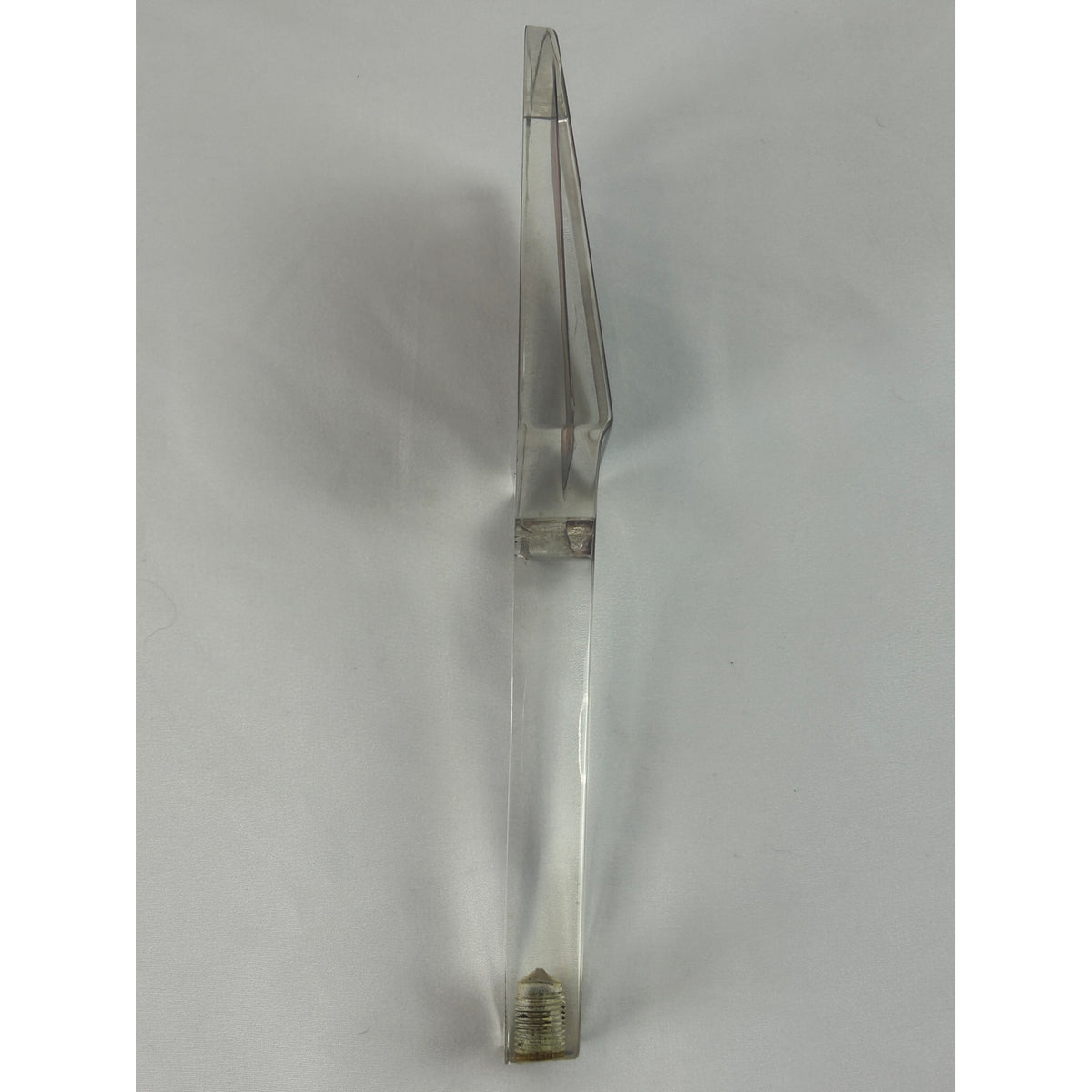 Jamestown Special Ale Beer Tap Handle Clear Acrylic St Paul MN Breweriana 1990s