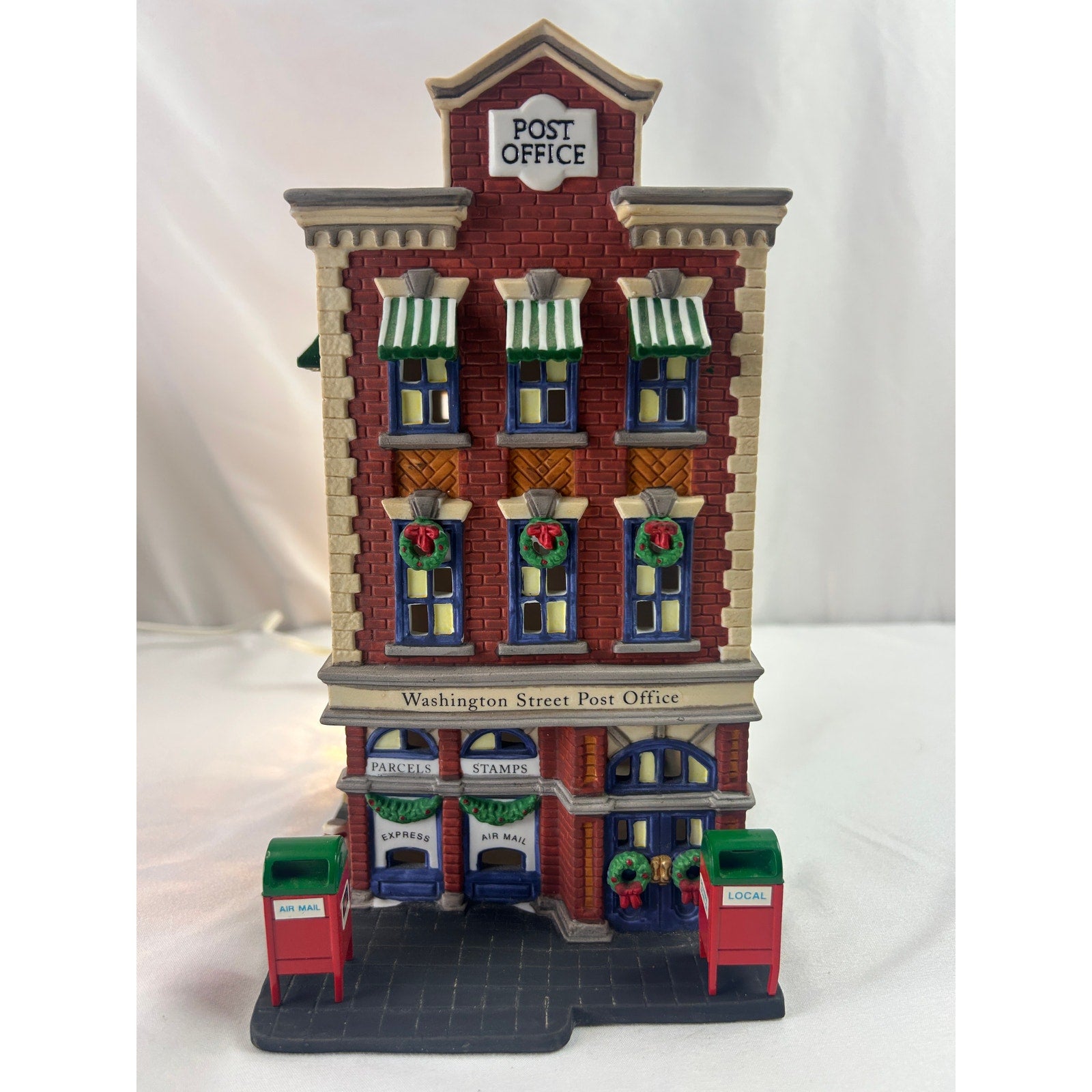 Department 56 Washington Street Post Office 58880 Christmas In The City 1996