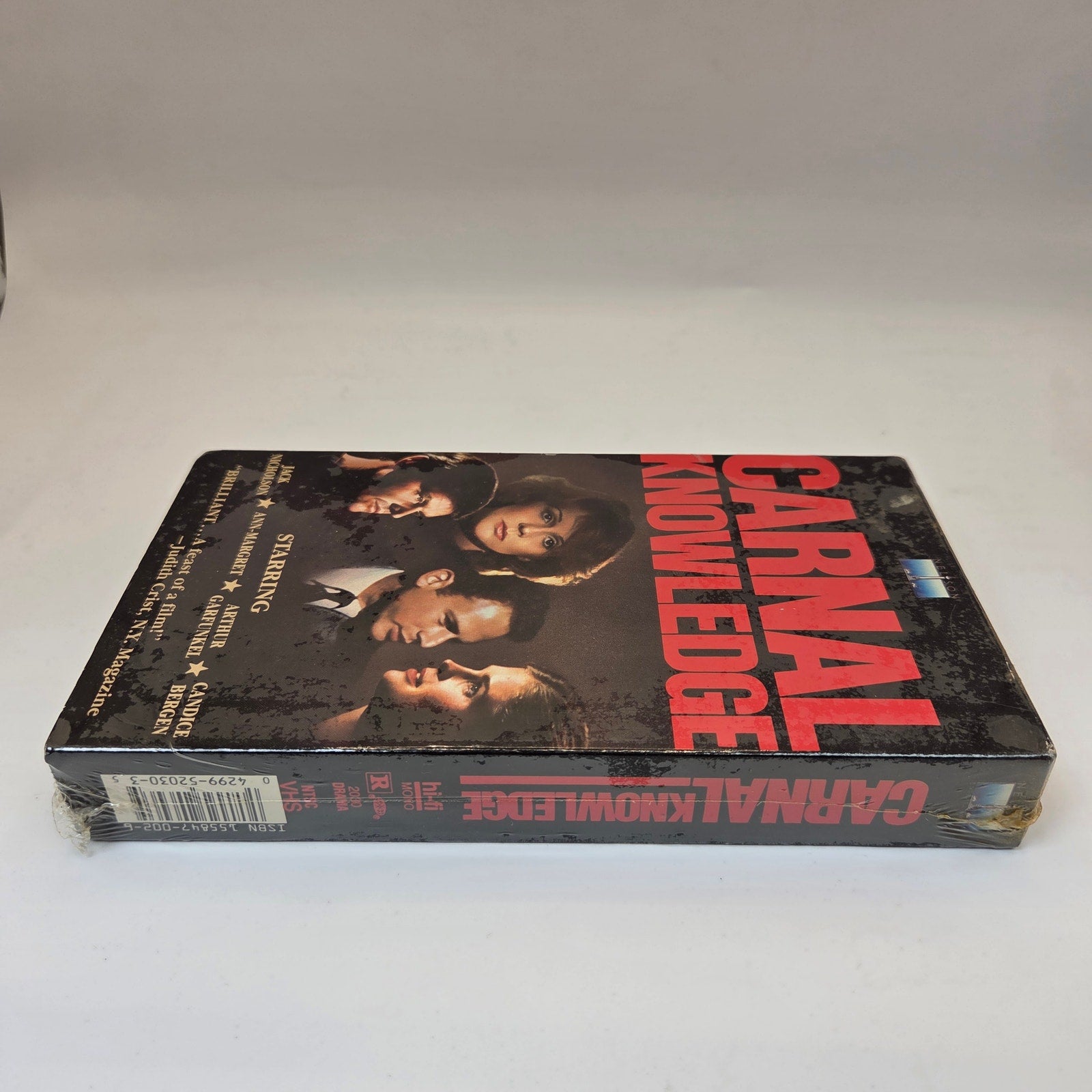 Carnal Knowledge VHS 1985 Sealed Jack Nicholson Ann-Margret Nelson Video