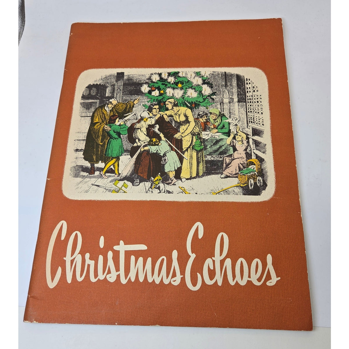 Vintage 1950s Christmas Echoes Lutheran Booklet Messenger Press Minneapolis MN
