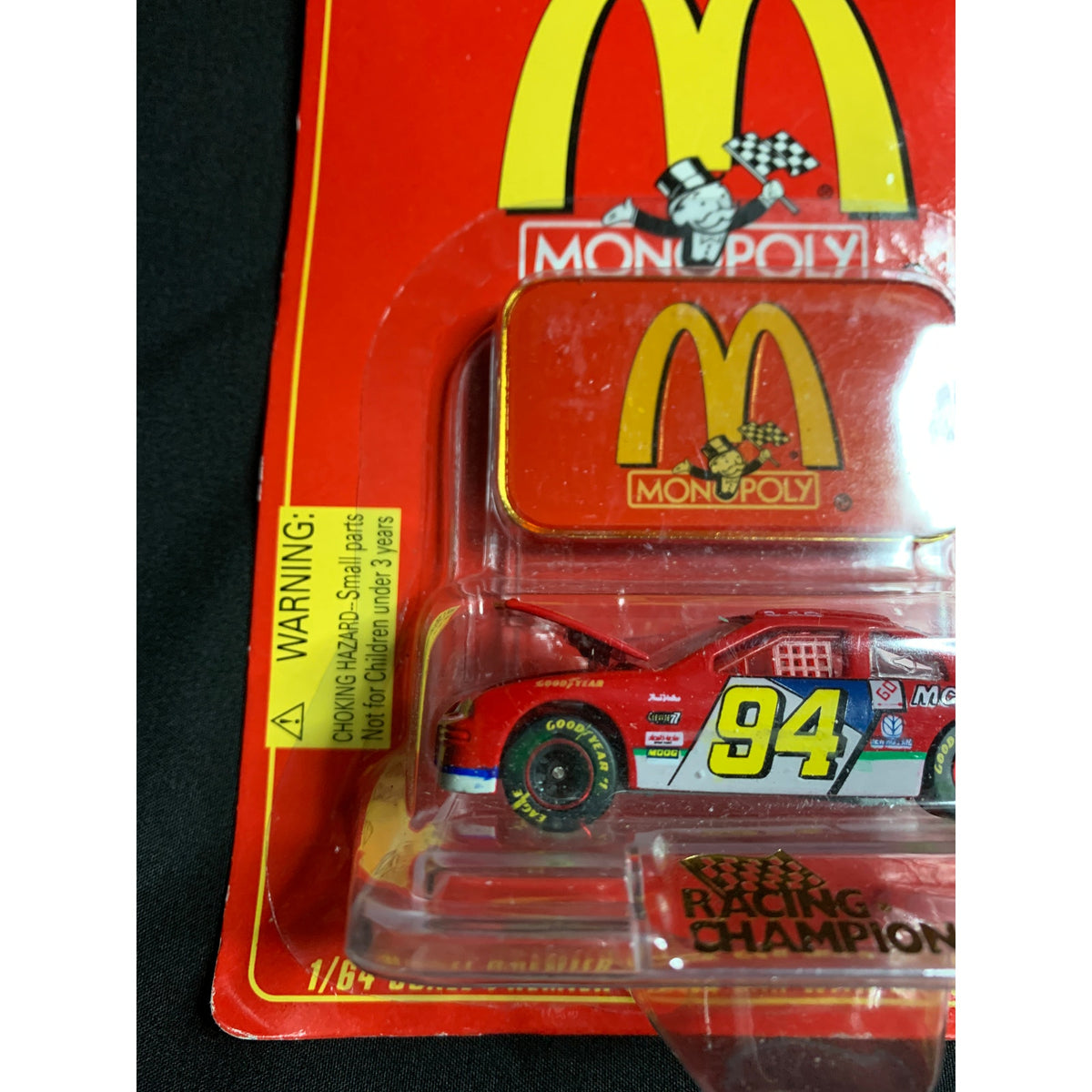 1996 Racing Champions Bill Elliott #94 McDonalds Monopoly 1:64 NASCAR