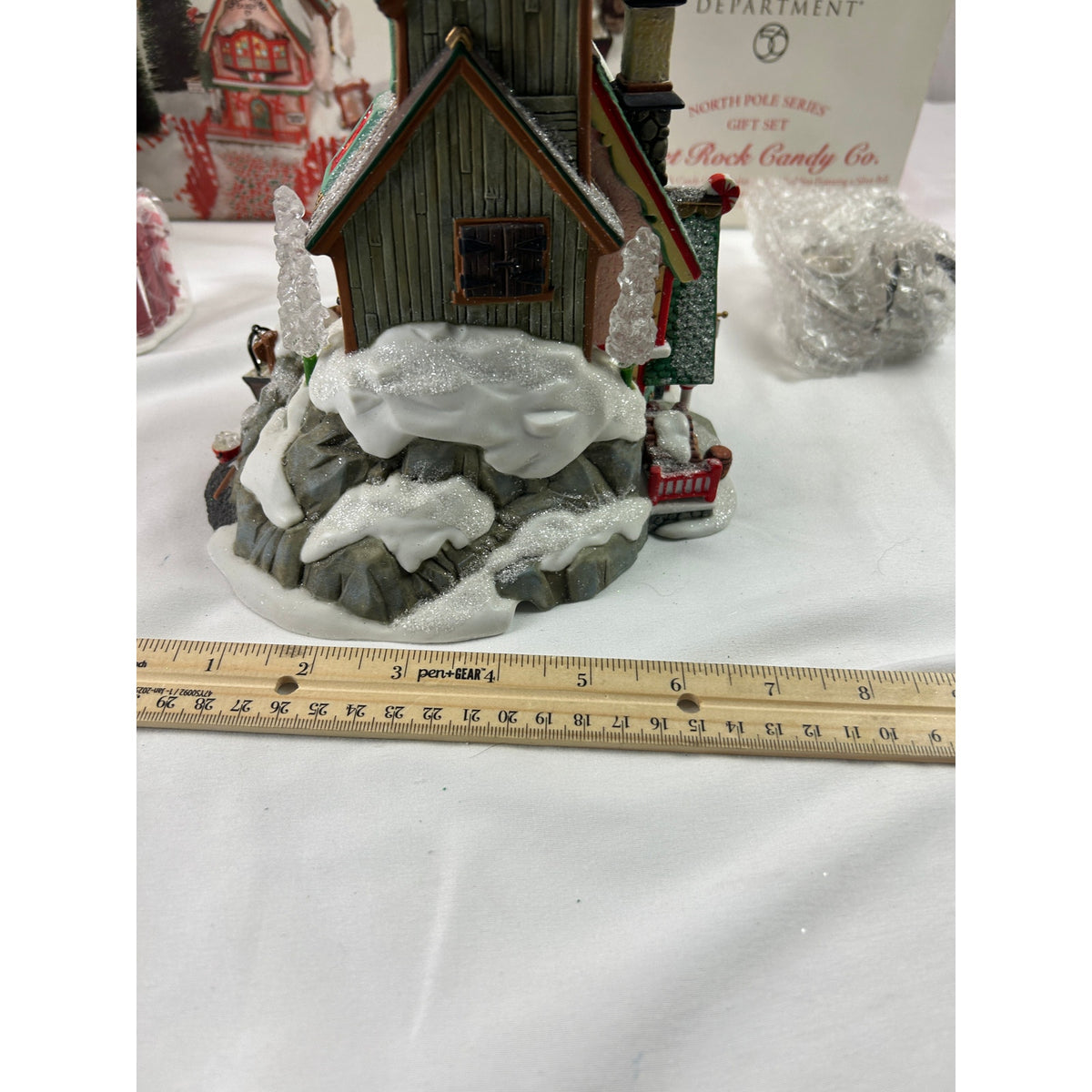 Dept 56 Sweet Rock Candy Co 56725 North Pole Series 9 Pc Gift Set 2000