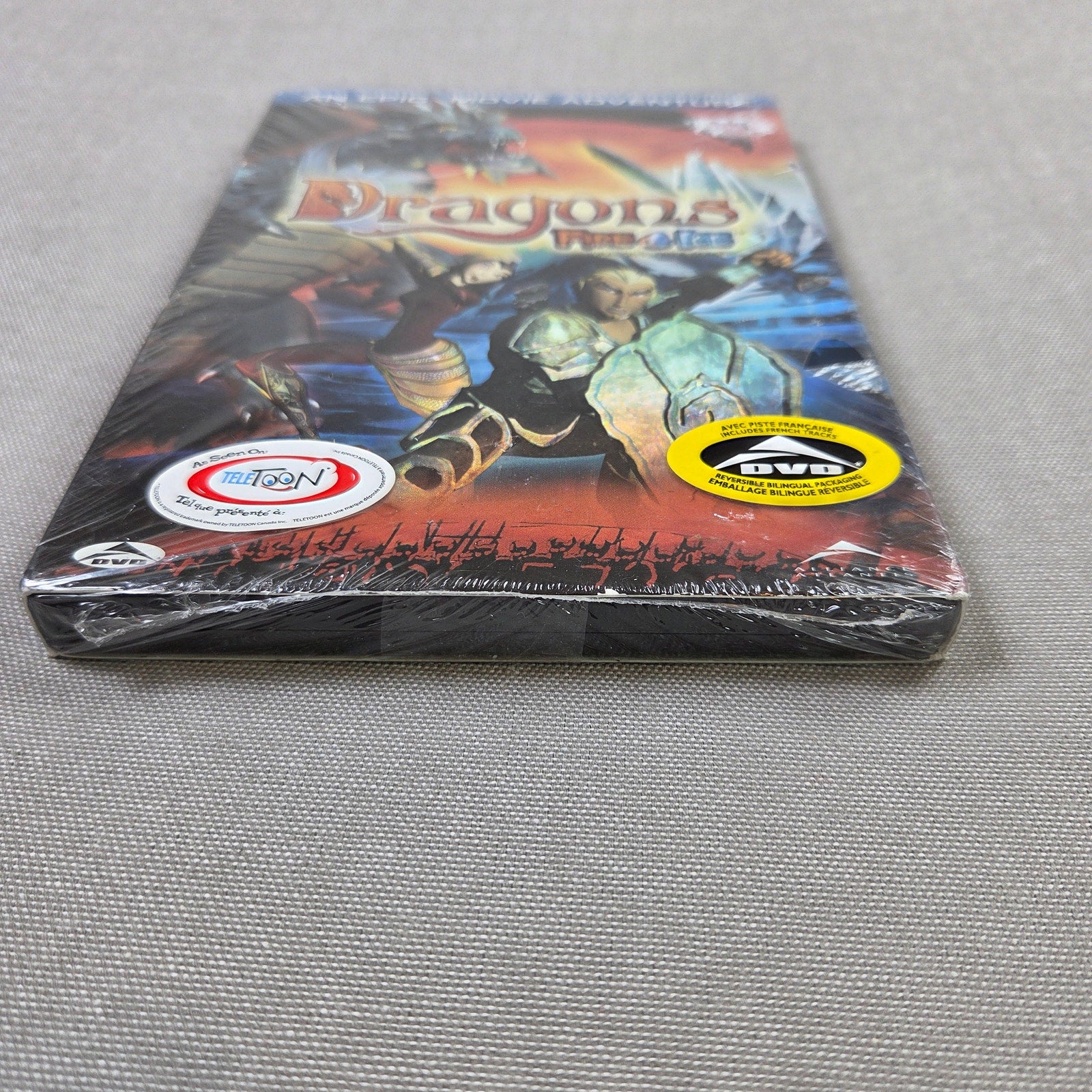 Dragons Fire & Ice DVD 2004 Sealed New Mega Bloks Animated Movie
