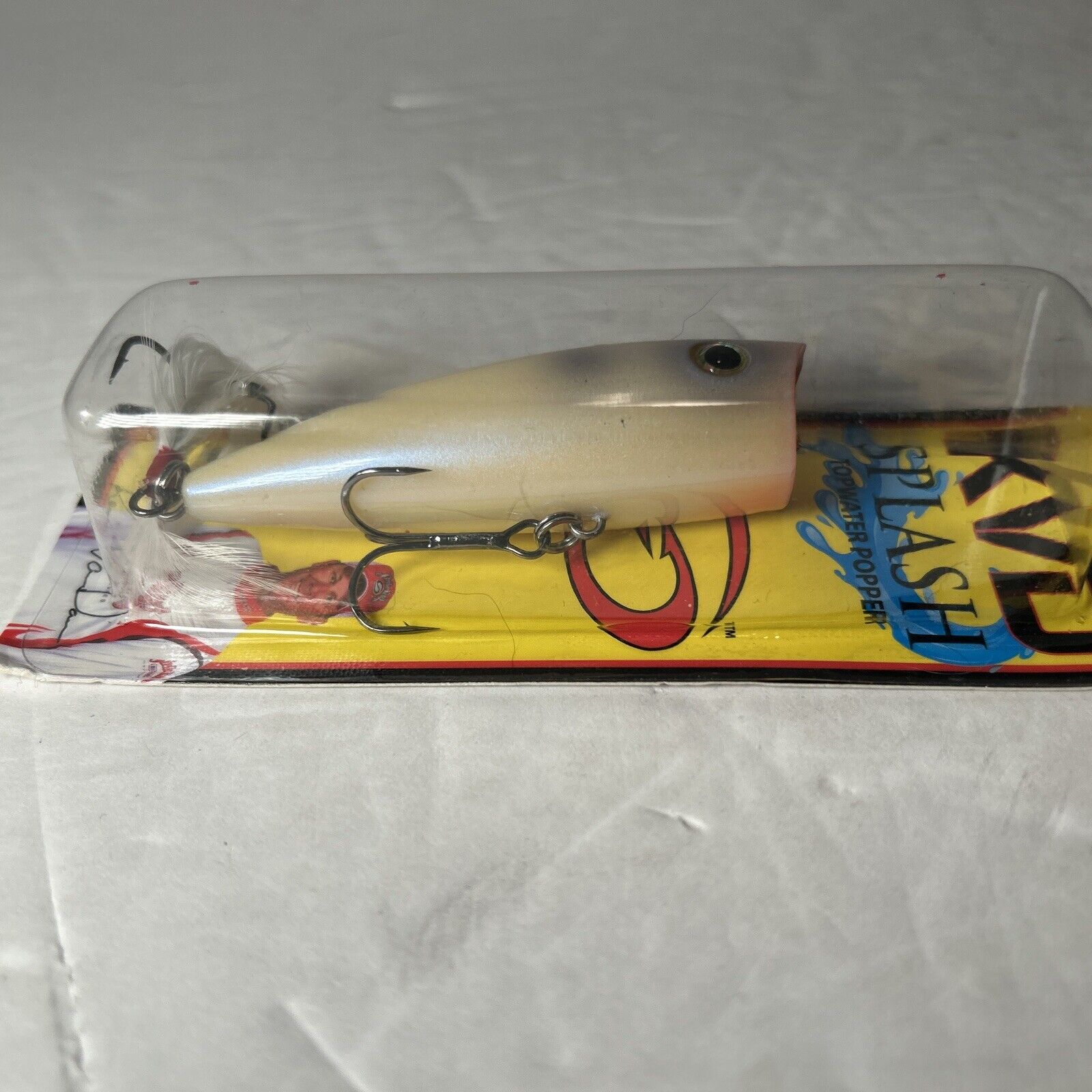 Strike King KVD Top Water Popper- Oyster HCKVDSPL-584