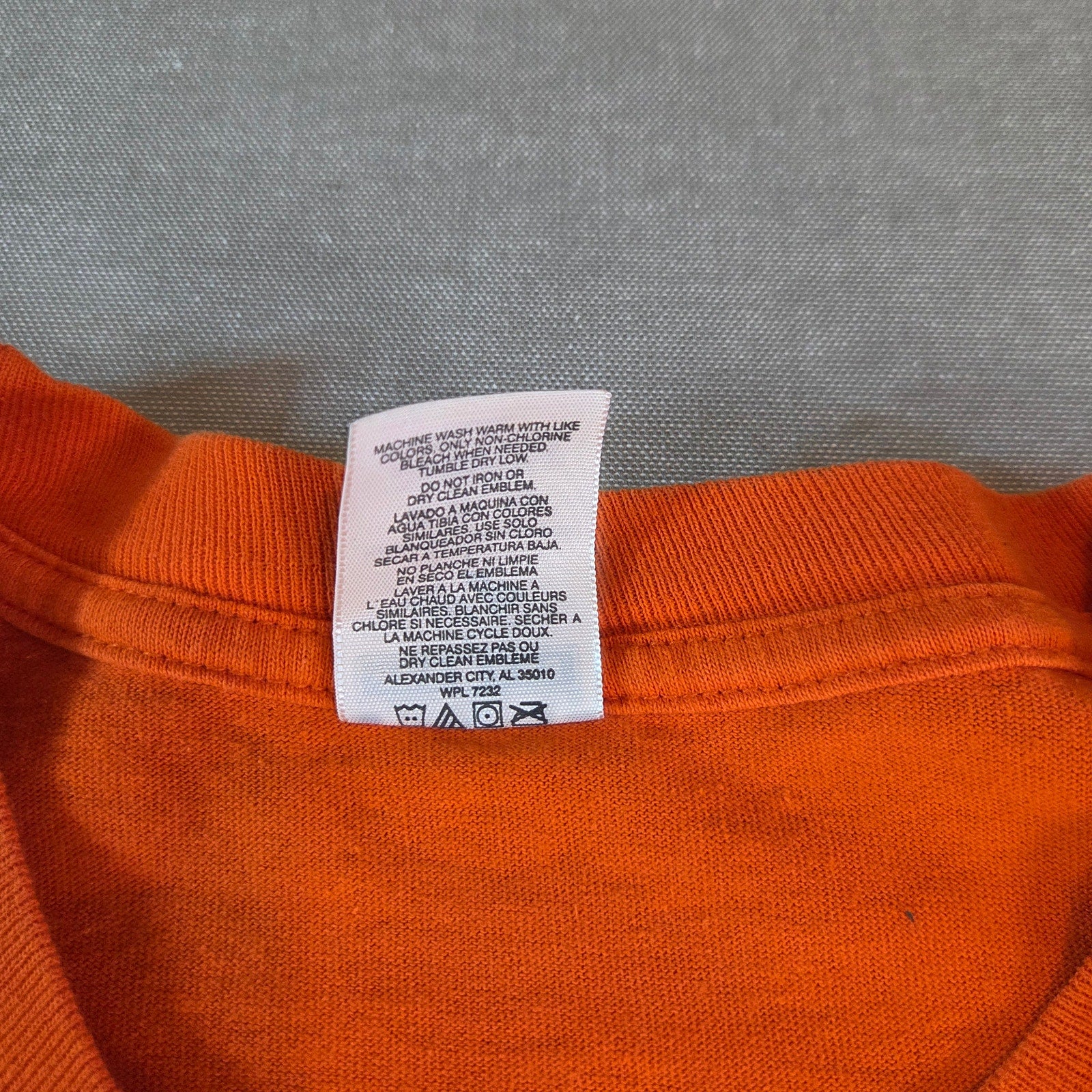 2007 Sturgis Motorcycle Rally Jerzees T-Shirt 2XL Vintage Orange Biker
