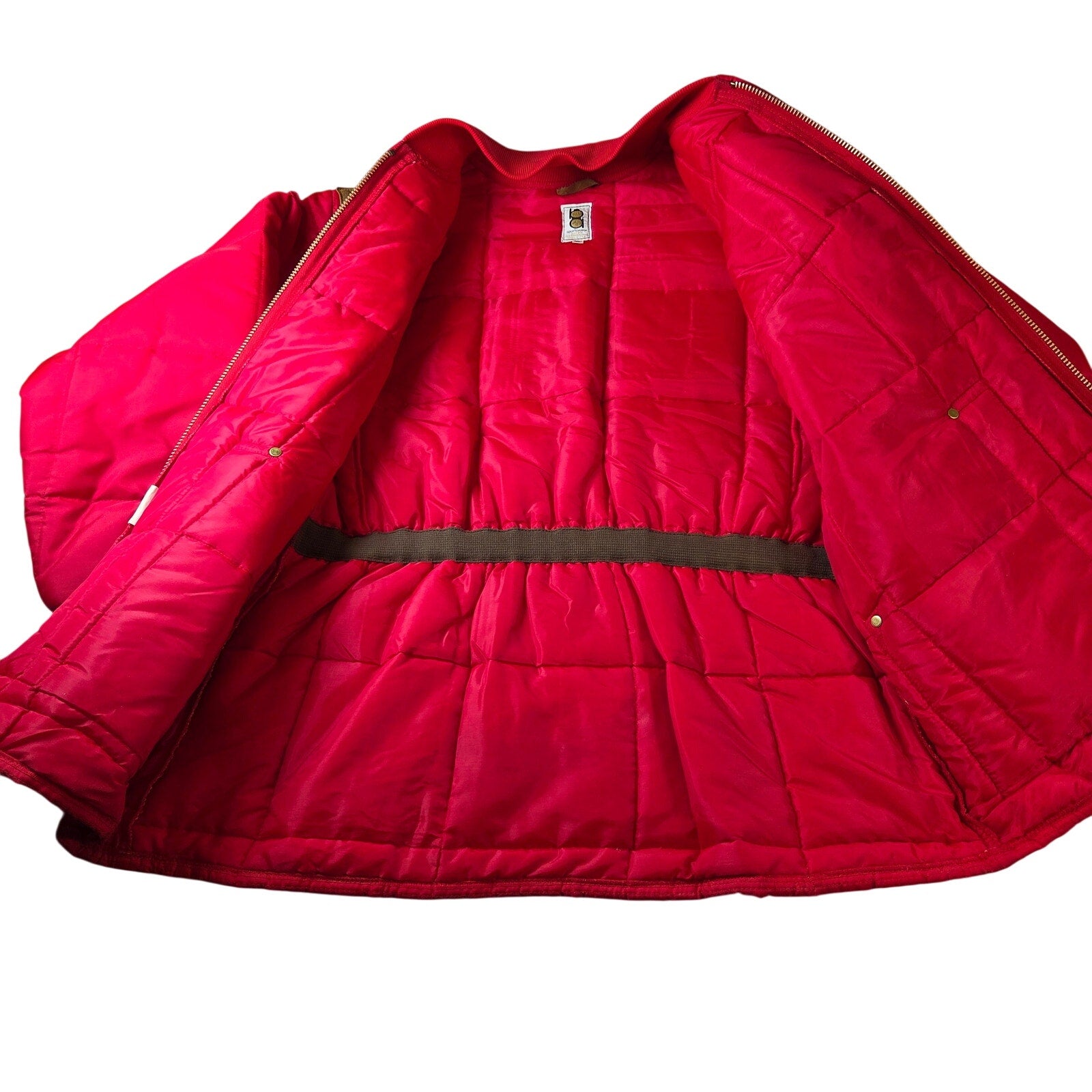 Bob Allen Sportswear Quilted Hunting Coat Jacket USA Made XL