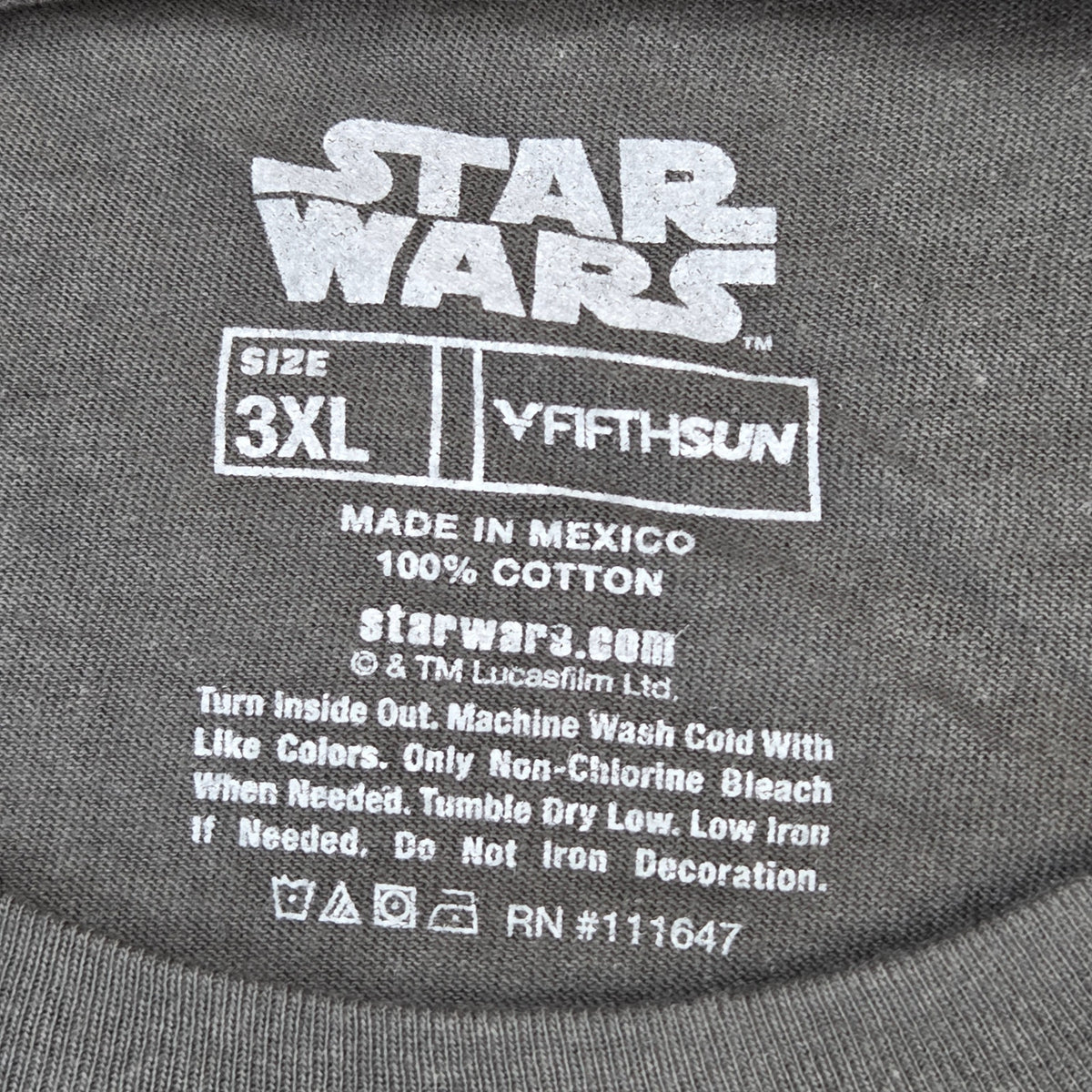 Star Wars Yoda Free Words of Wisdom T-Shirt Men's 3XL Fifth Sun Graphic Tee