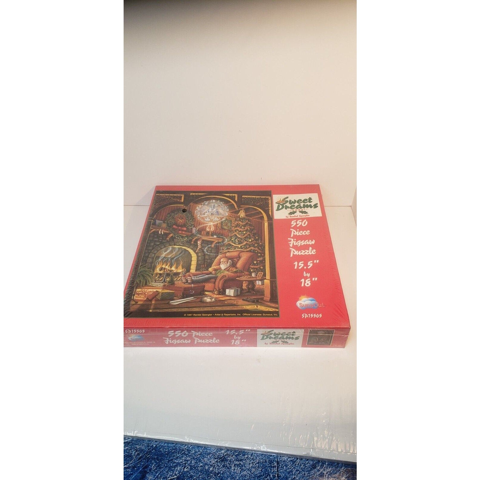 SunsOut Sweet Dreams Puzzle 550 Pcs Santa Randal Spangler Sealed 1997 USA