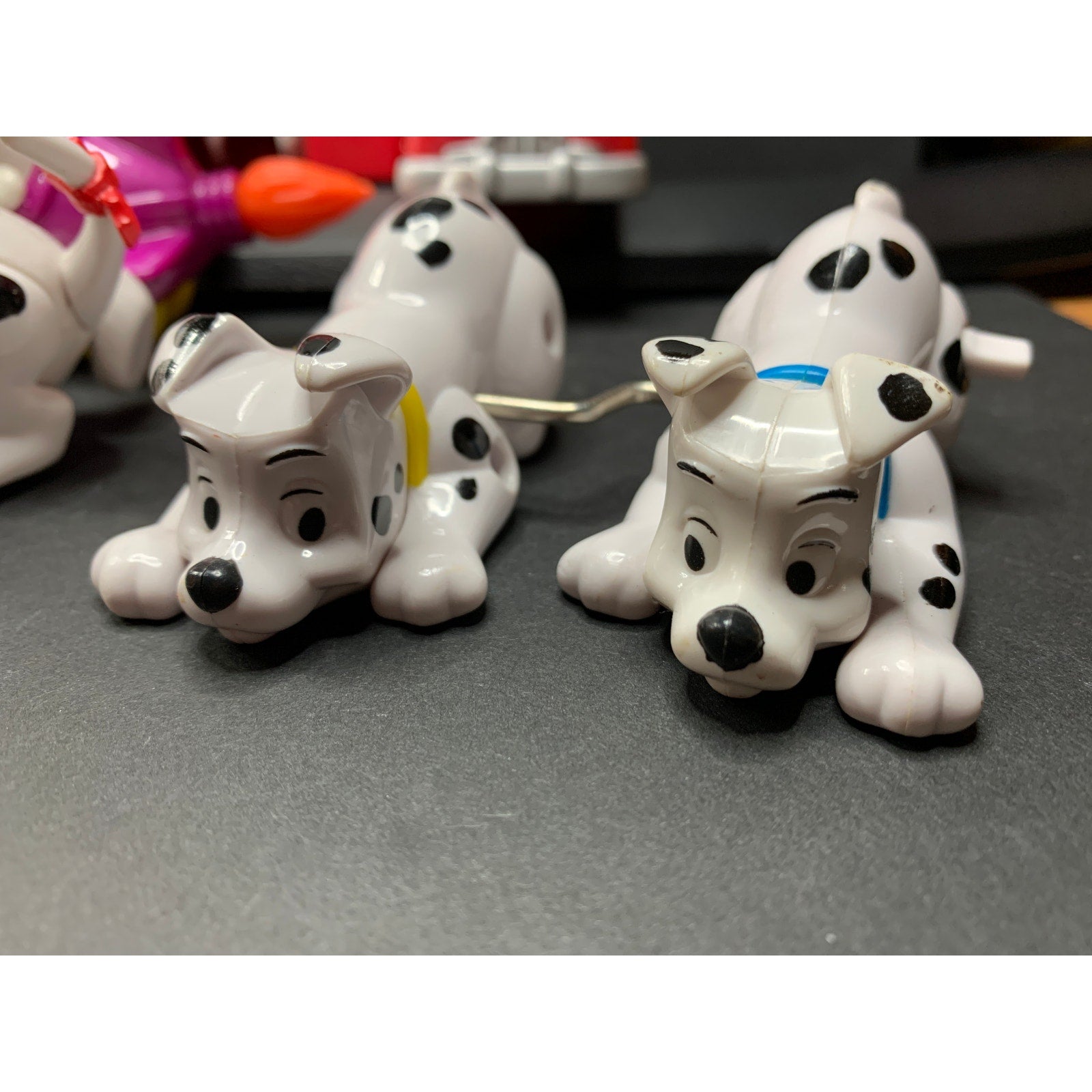 2000 Disney 102 Dalmatians McDonald's Happy Meal Toys Lot 11 Puppy Figures Cars