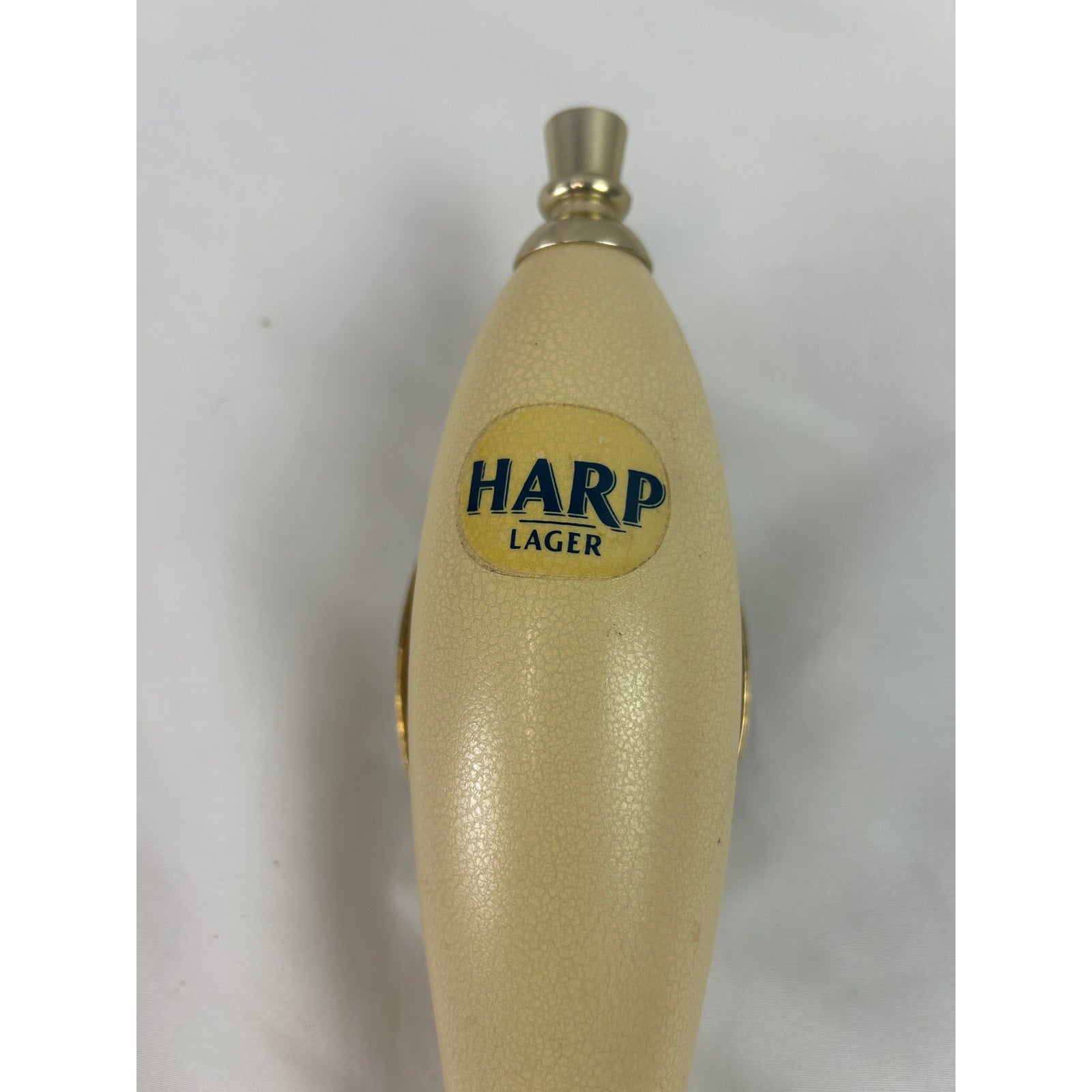 Harp Lager Beer Tap Handle Guinness Irish Pub Breweriana Draft Keg Vintage