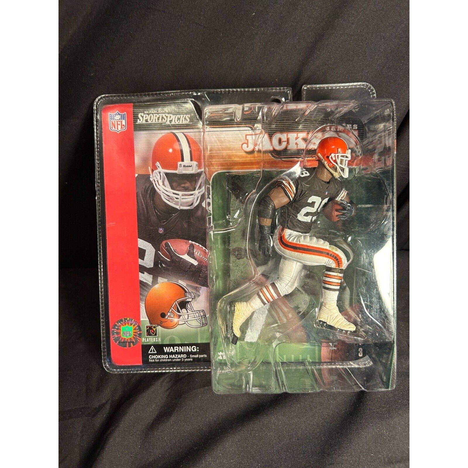 James Jackson McFarlane Series 3 Cleveland Browns 2002 NEW