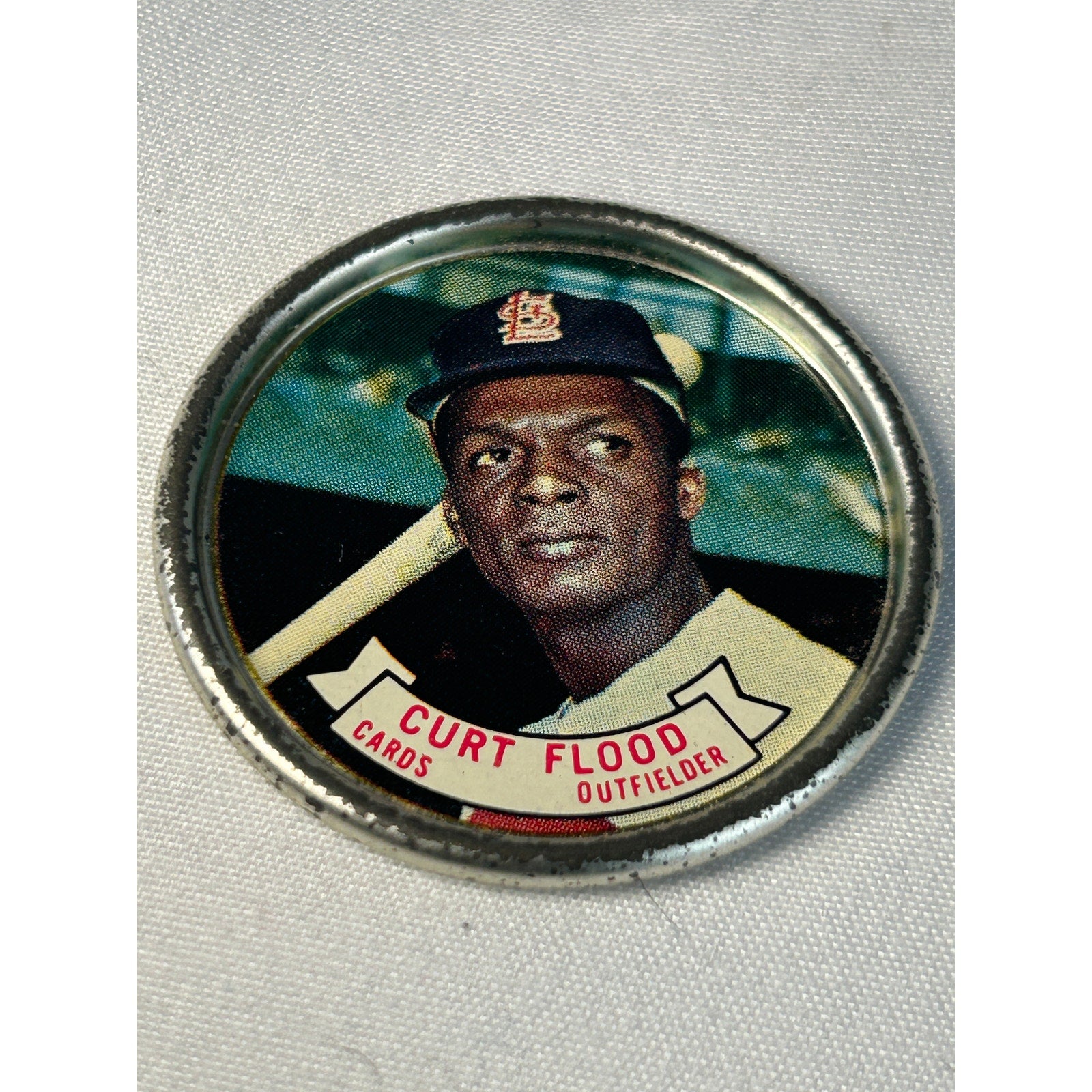 1964 Topps Baseball Coins Cardinals Bob Gibson Curt Flood Vintage Lot