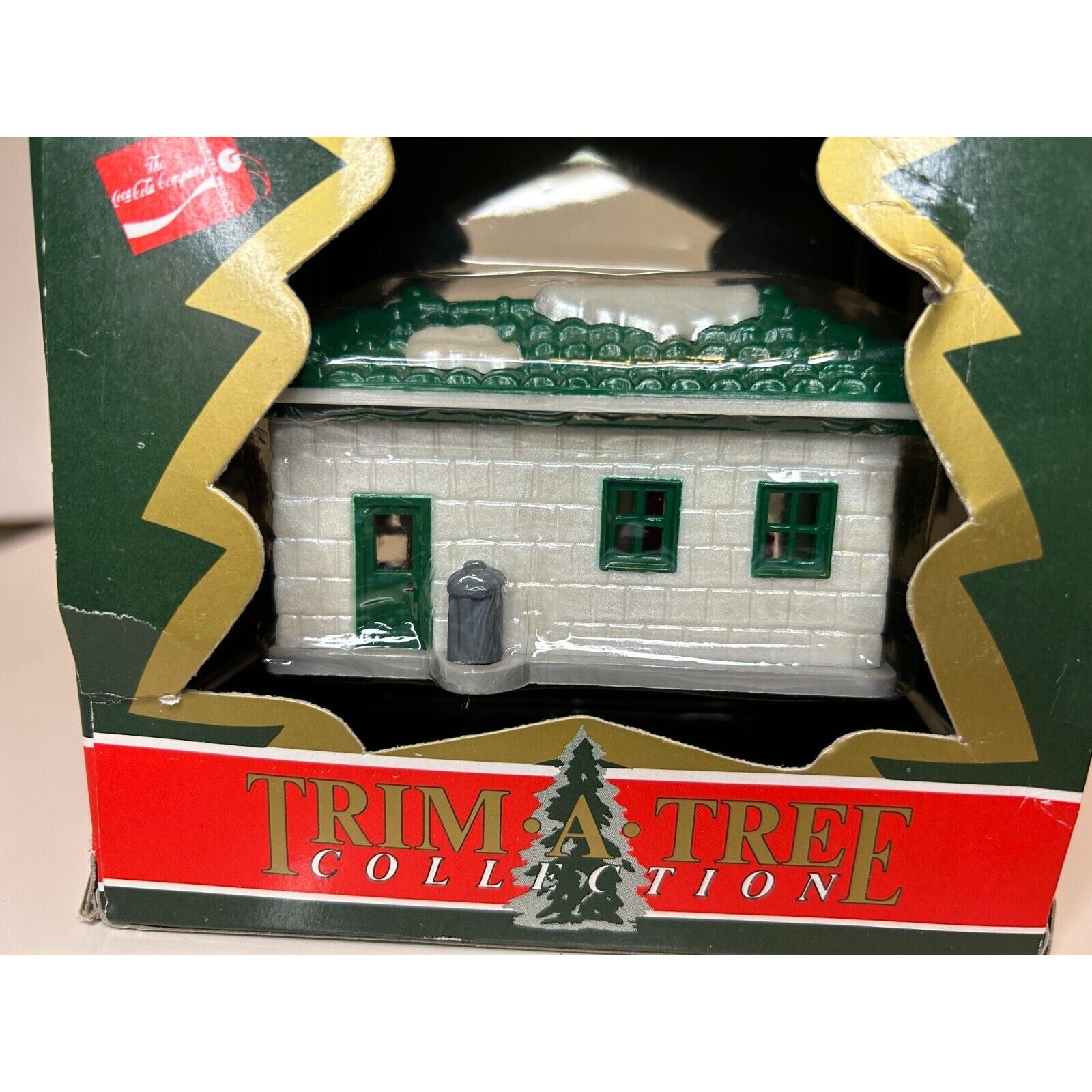 Coca-Cola Trim-A-Tree Collection Ornaments Set of 2 – Vintage 1990s x87