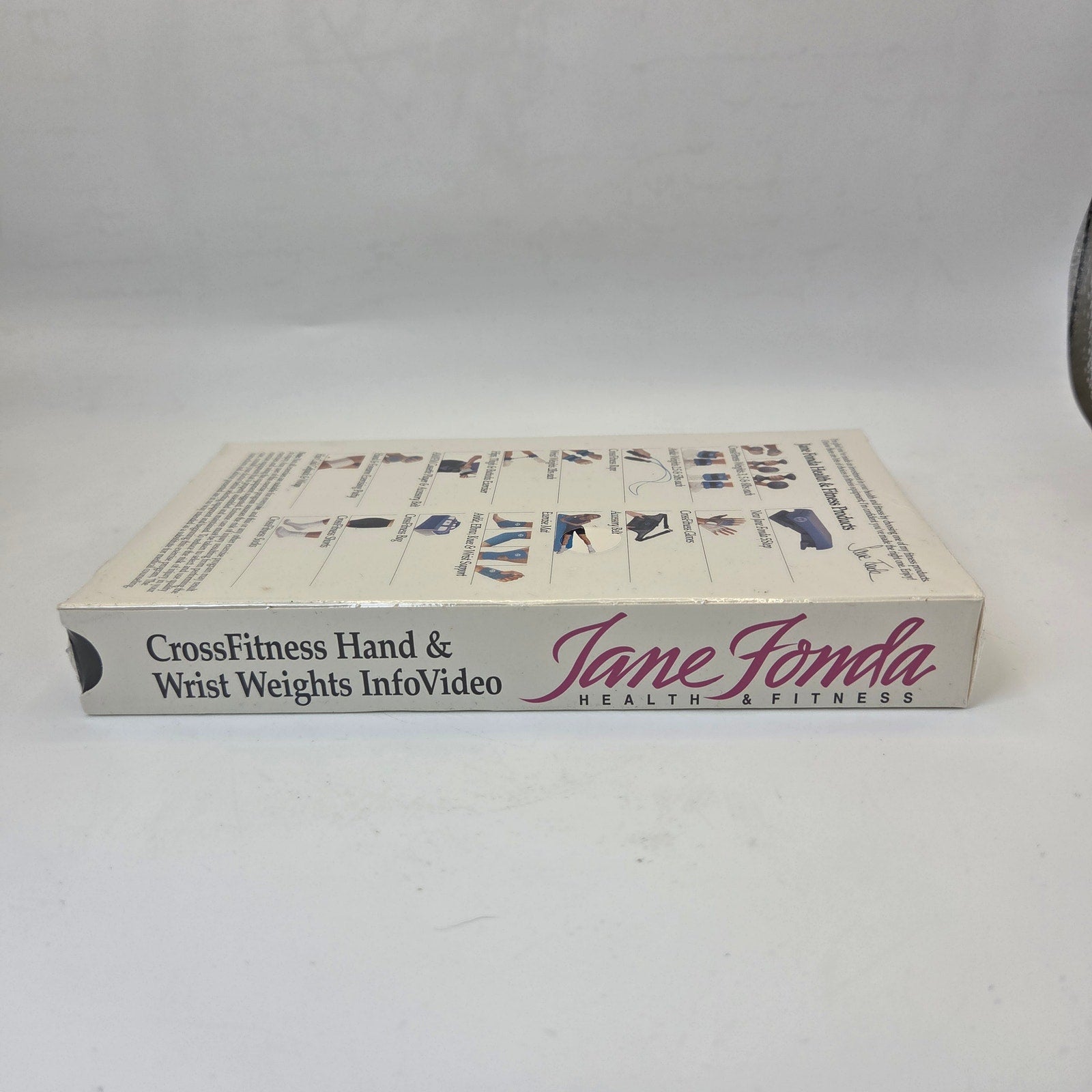 Jane Fonda CrossFitness Hand & Wrist Weights InfoVideo Sealed VHS