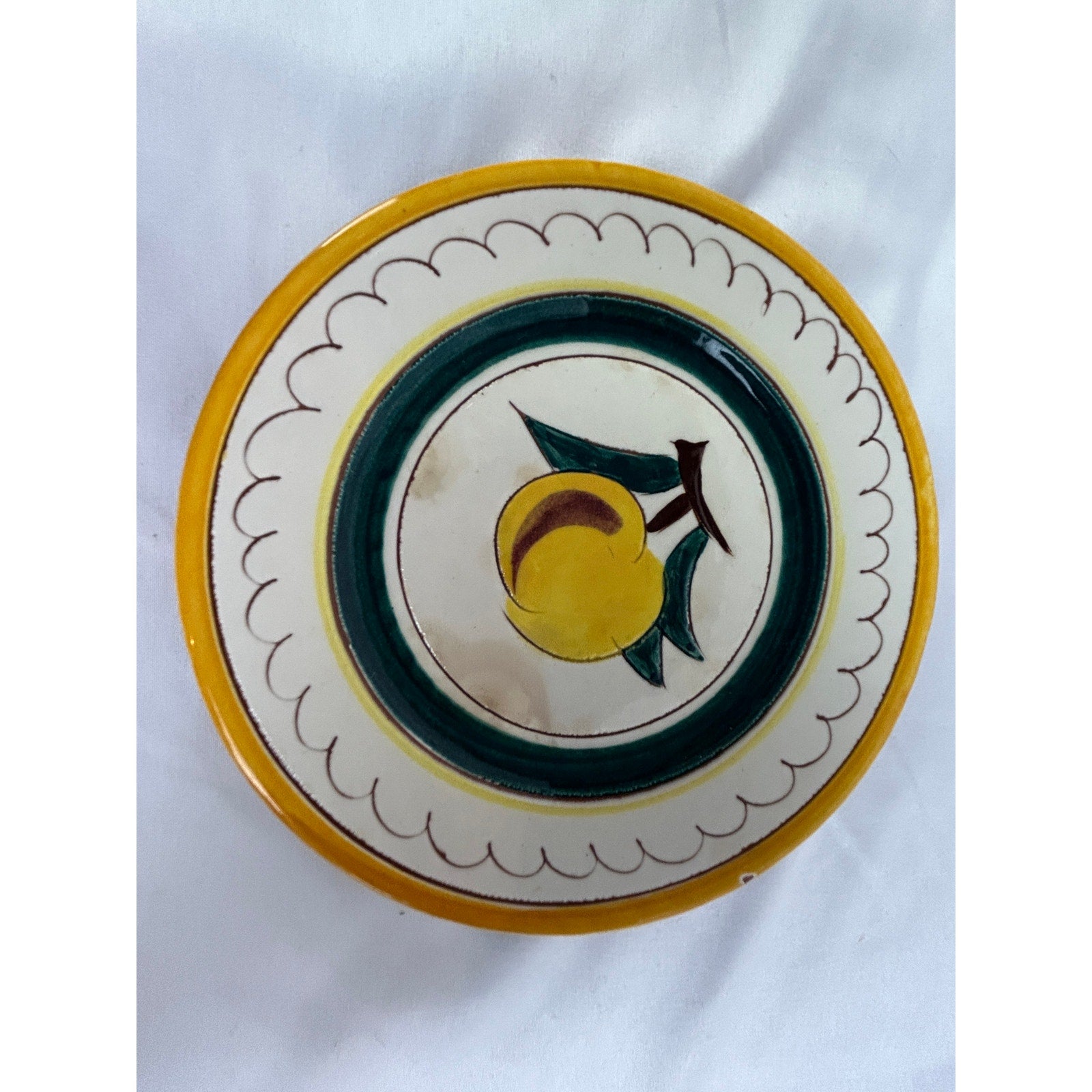 Stangl Pottery Fruit Salad Plates Set of 5 Vintage Trenton NJ