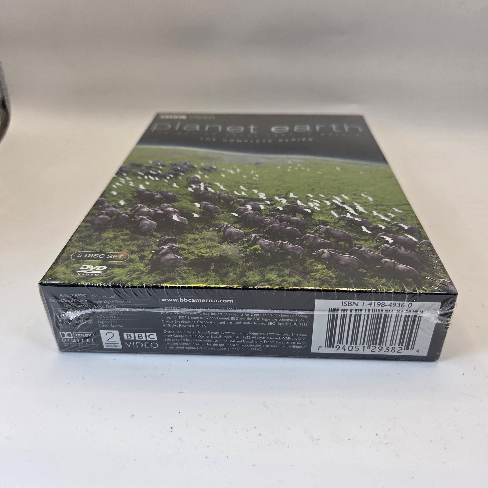 BBC Planet Earth Complete Series 5 Disc DVD Set David Attenborough Sealed