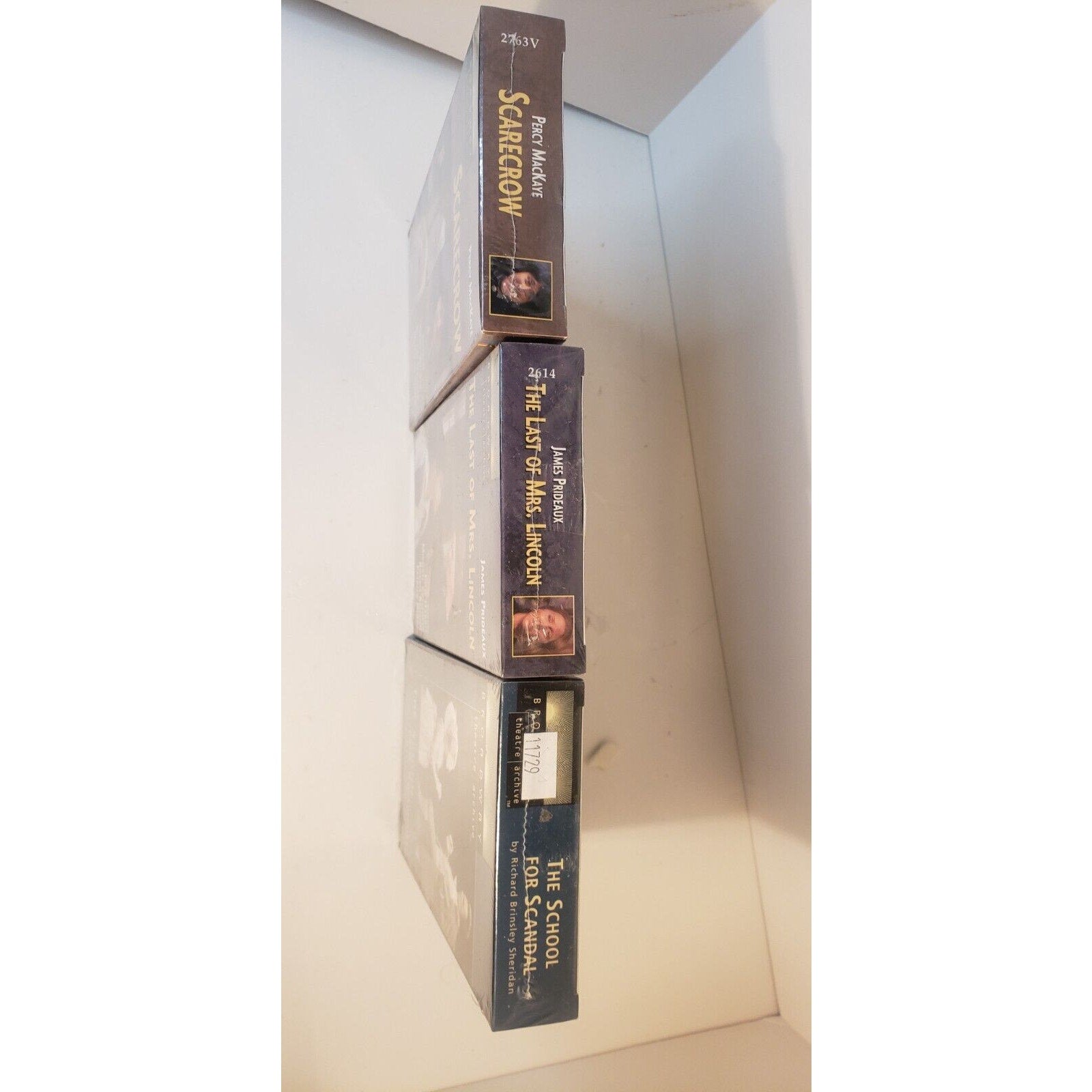 Broadway Theatre Archive VHS Lot 3 Sealed Scarecrow Gene Wilder + 2 More OOP