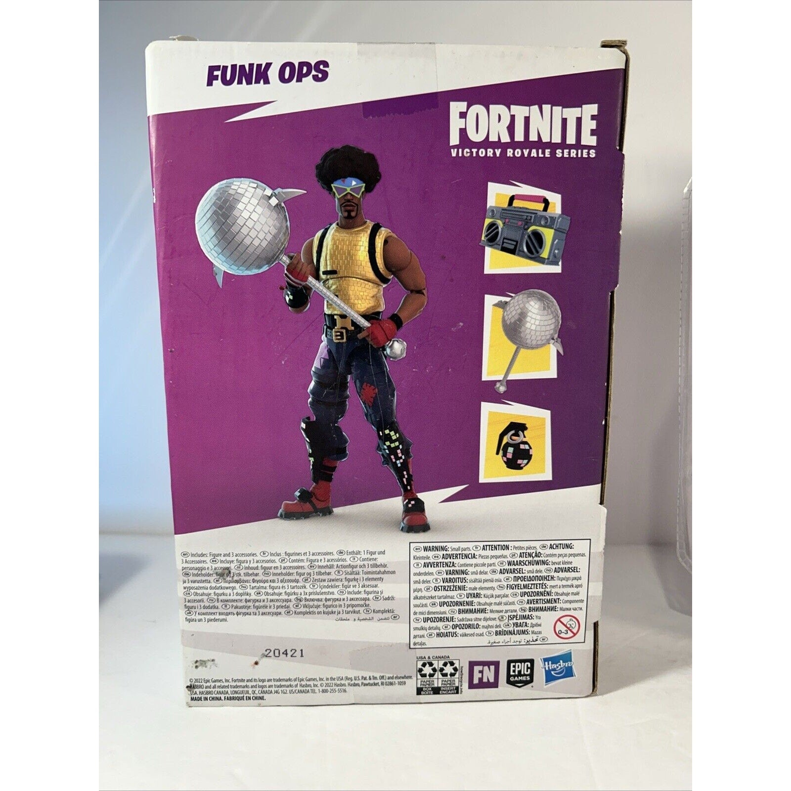 Epic Games Fortnite DJ Yonder & Funk Ops Action Figures