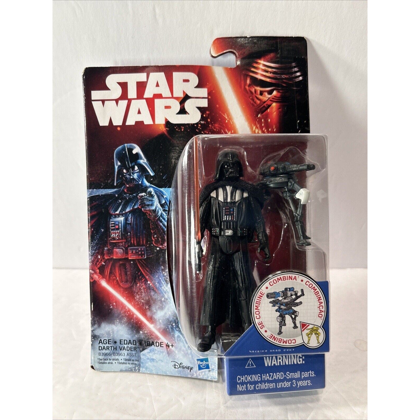 Star Wars 2015 The Force Awakens - Lot of 3 - Darth Vadar and Two Storm Troopers