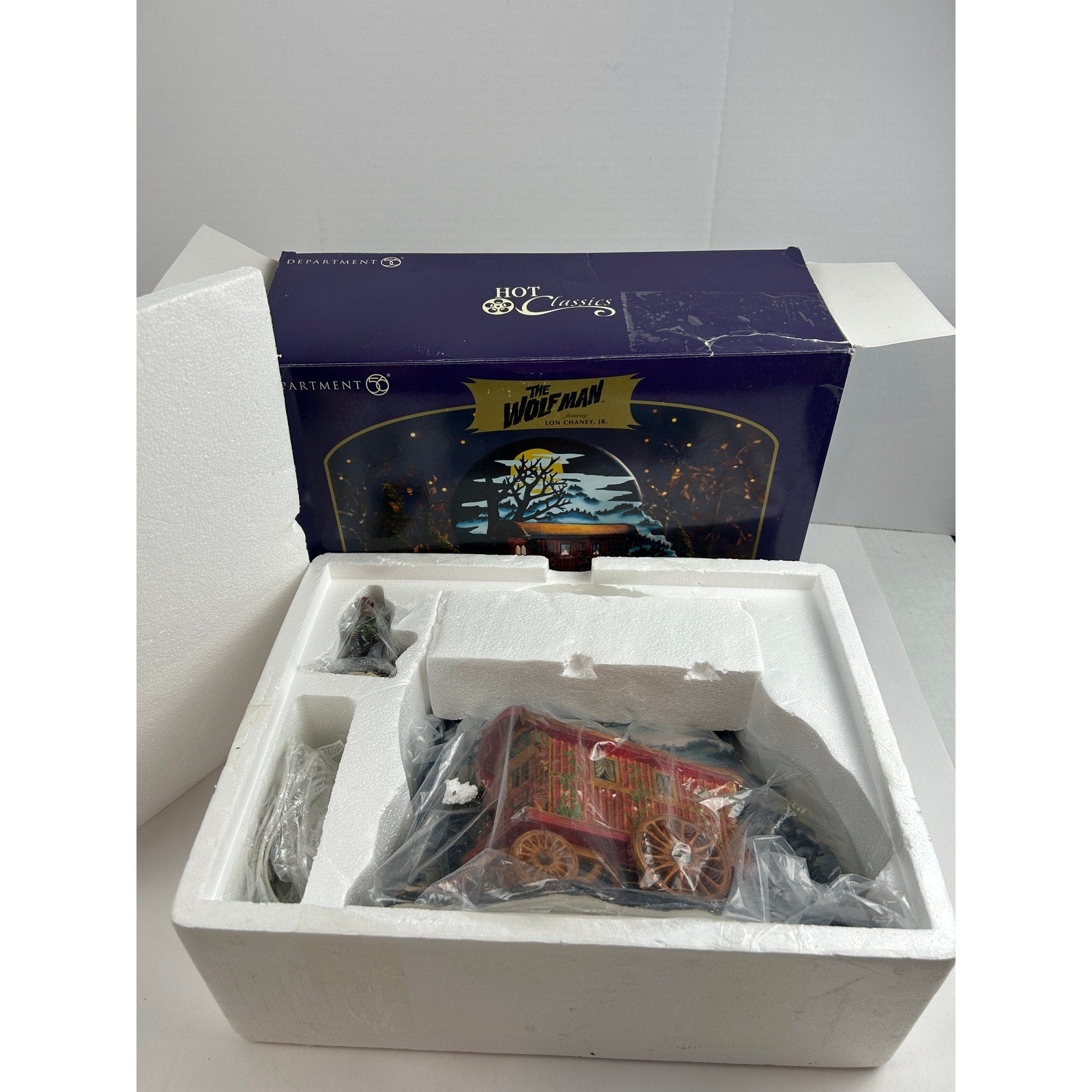 Department 56 The Wolf Man’s Curse 59304 — Lighted Universal Monster Display