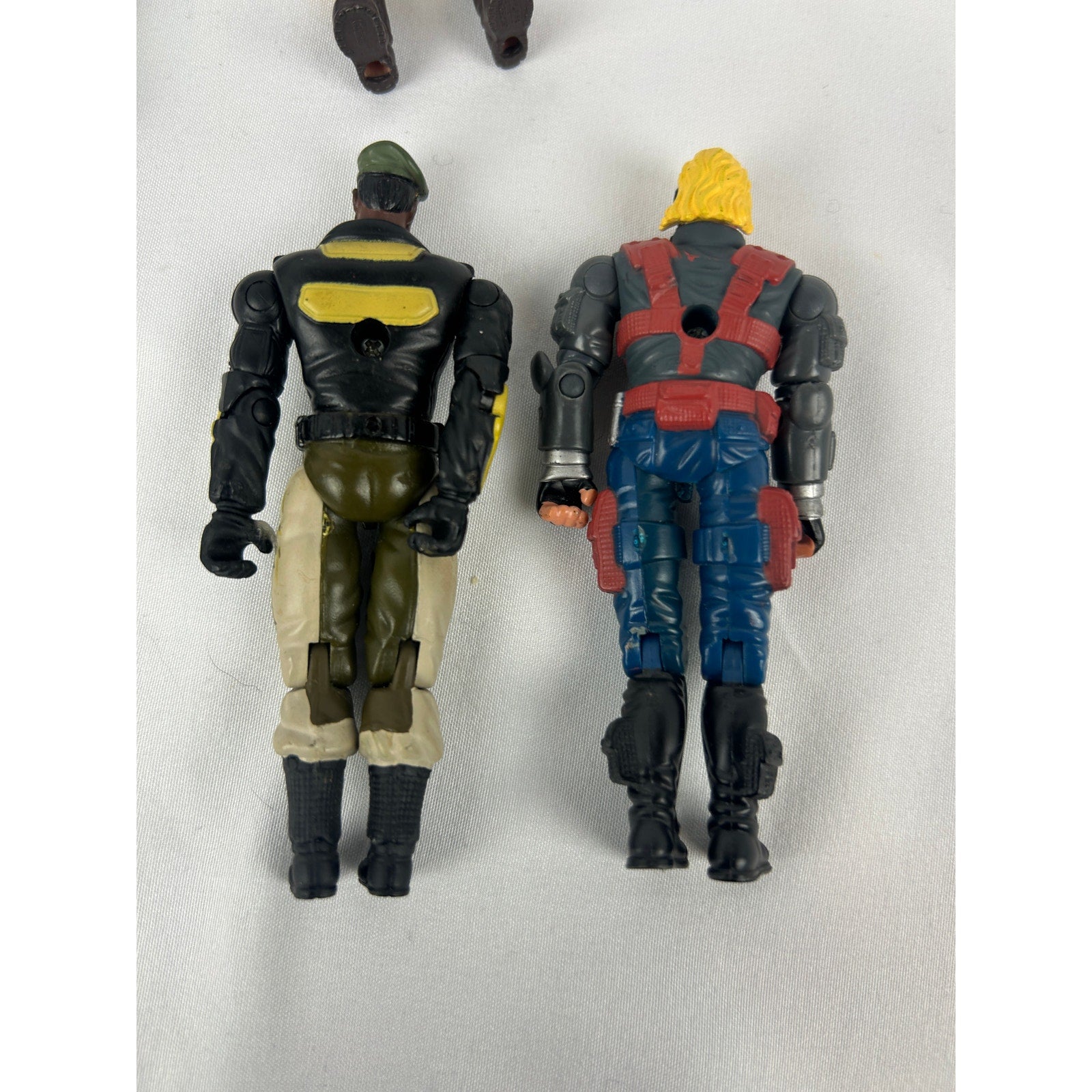 GI Joe Figure Lot Duke Beach Head Sgt Stalker Blowtorch Hi Tech