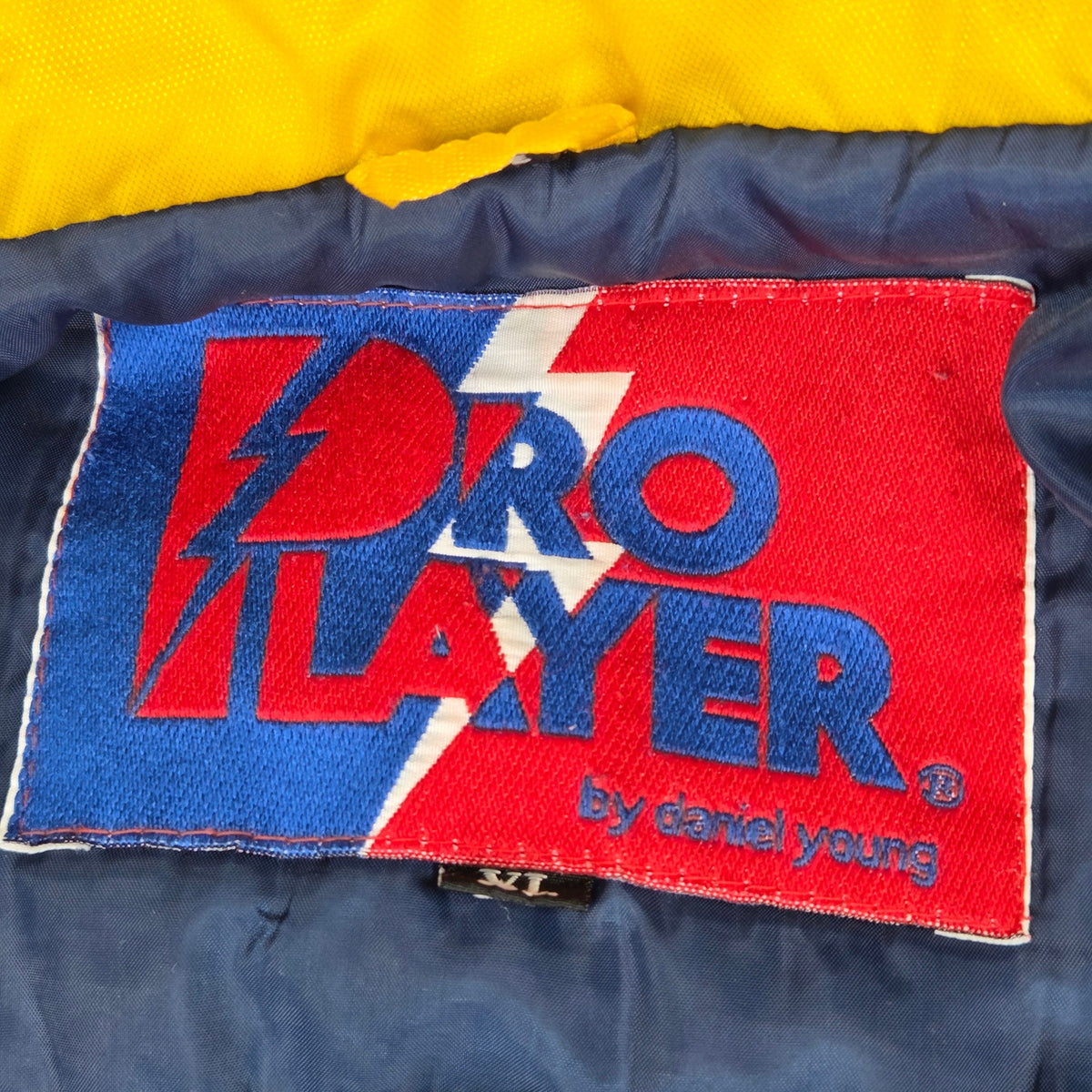 Vintage Pro Player Michigan Wolverines Parka Jacket XL Hooded Korea NCAA 90s