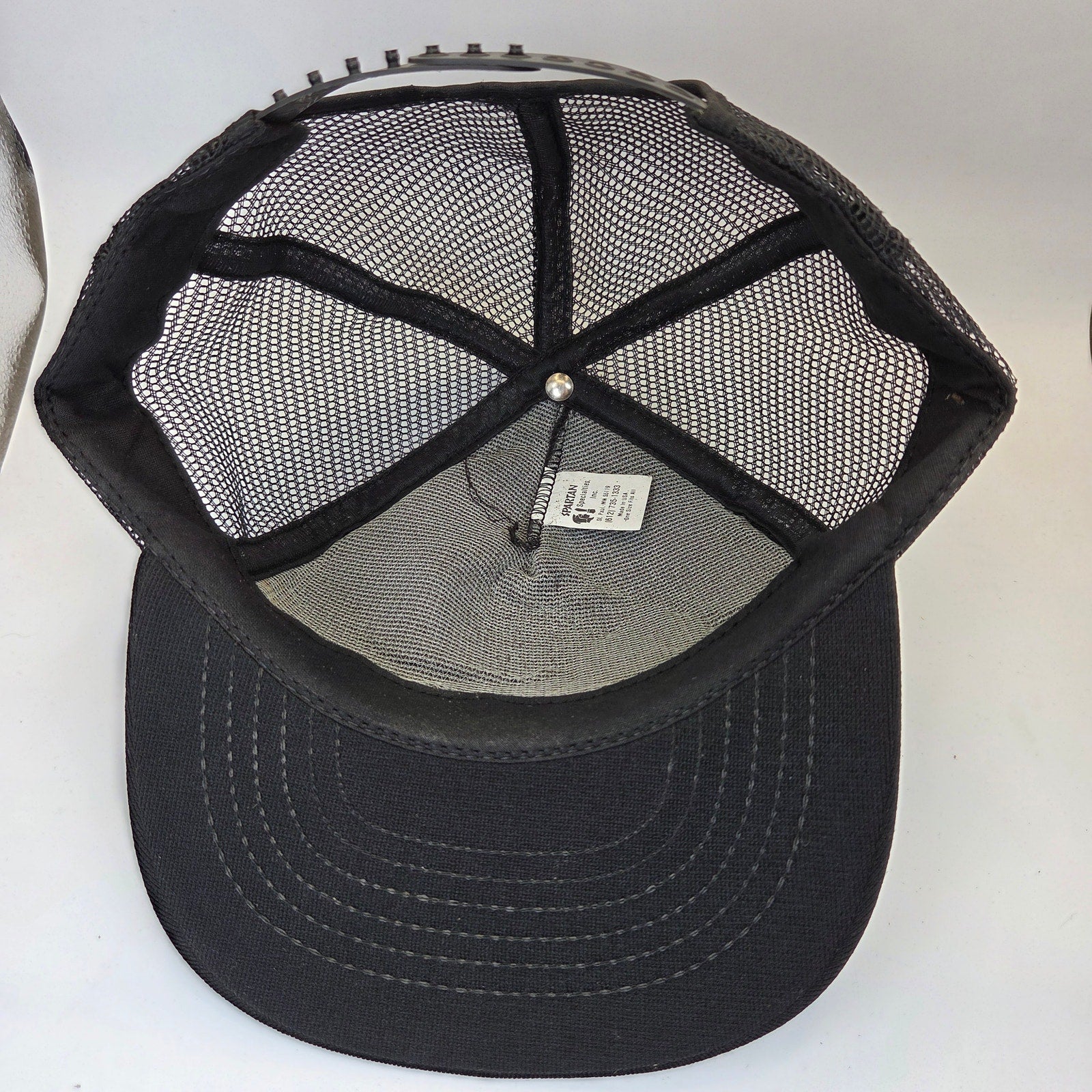 Vintage KCHK 1350 AM Rock N Roll Country USA Mesh Trucker Snapback Hat