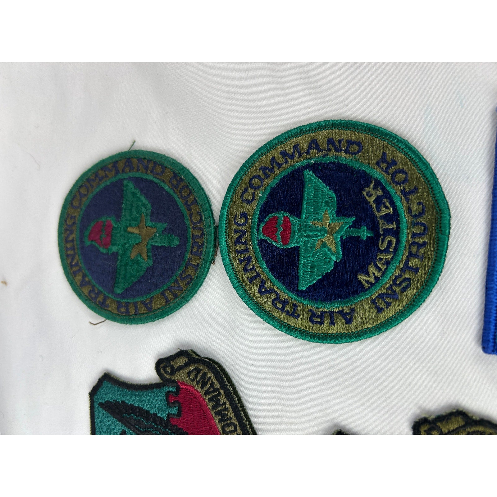 Vintage USAF Patch Lot SAC MAC TAC Training Command Military 11 PCS