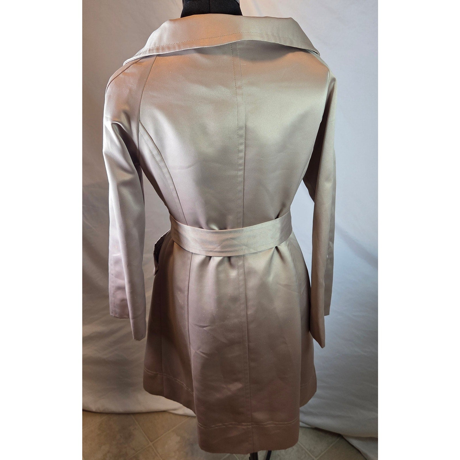 Vintage Marc Jacobs 100% Silk Belted Coat Women's M Hong Kong Designer