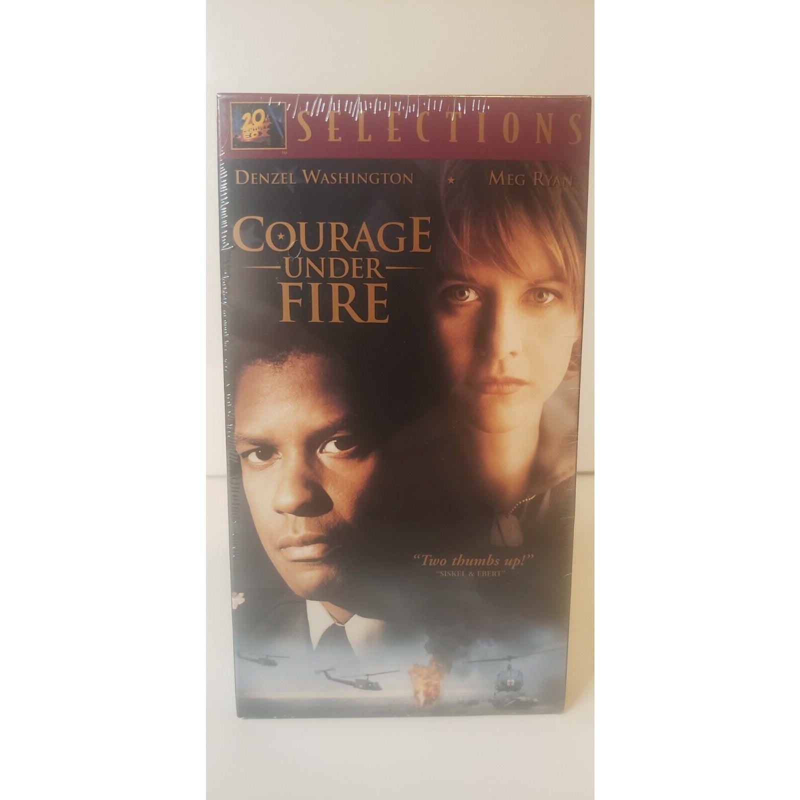 Courage Under Fire (VHS, 2001, Fox Selections) New Sealed Denzel Washington