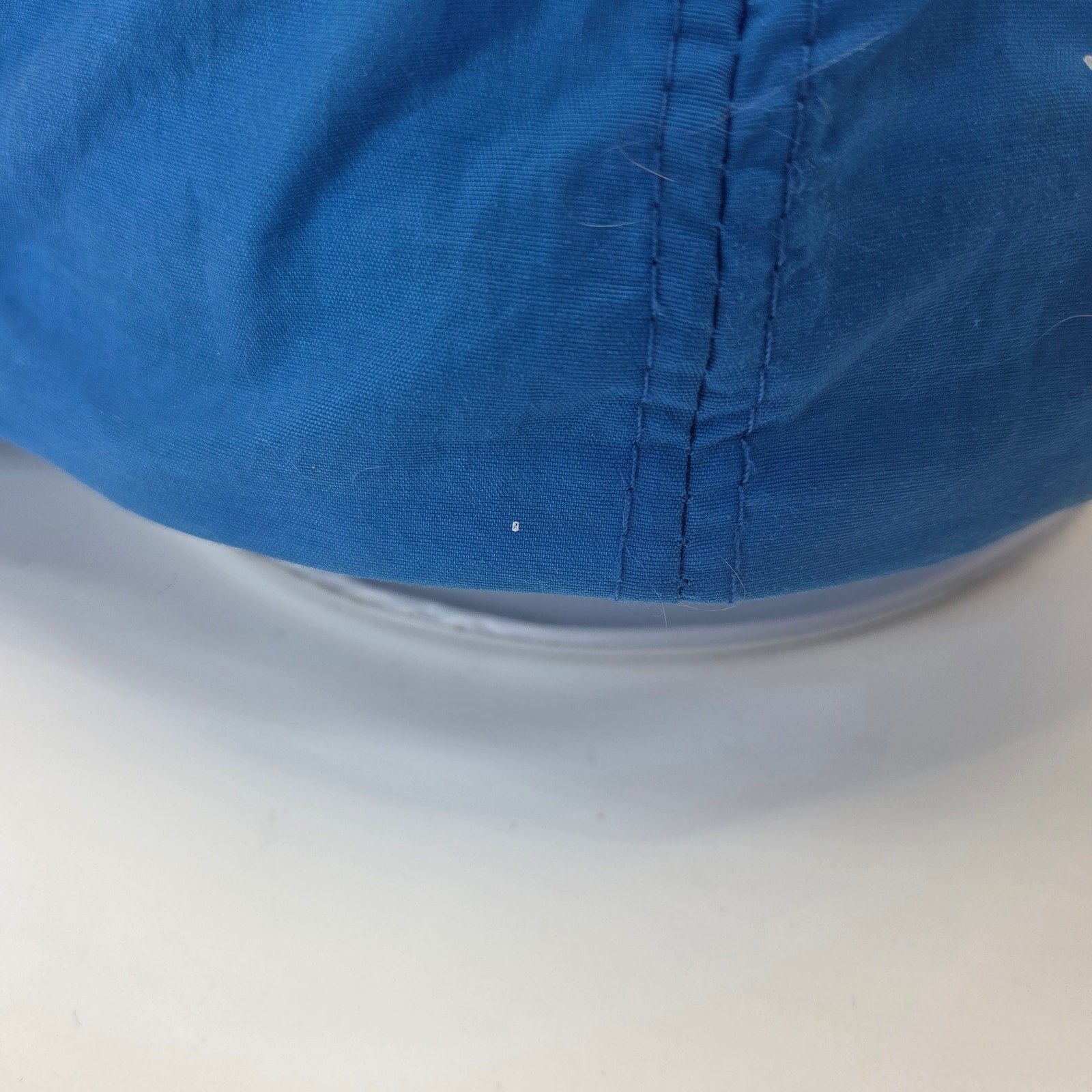 Vintage Alaska Souvenir Rope Snapback Hat Blue Nylon Adjustable Cap USA