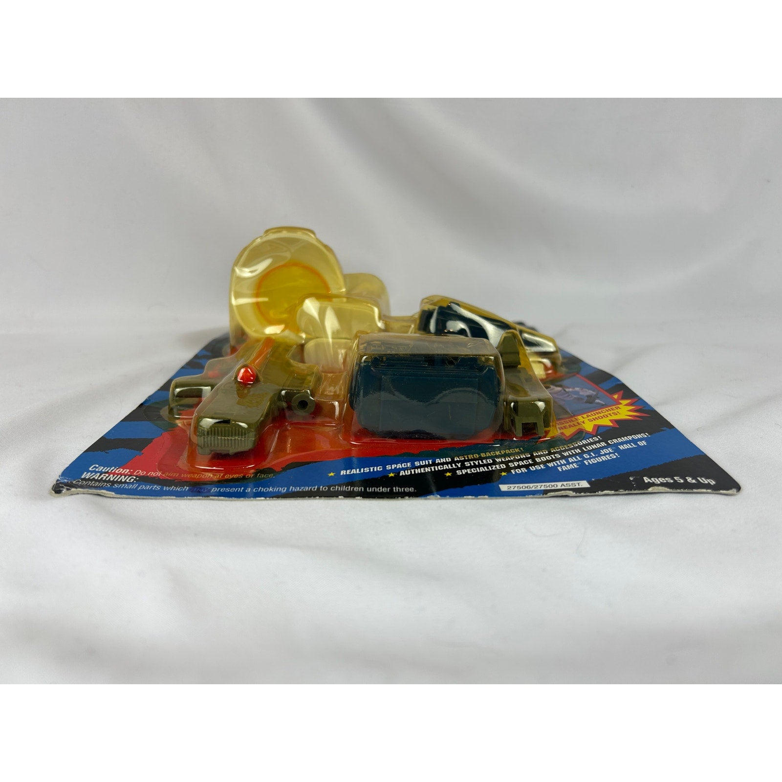 GI Joe Hall of Fame Star Brigade Astronaut Mission Gear Carded Accessory