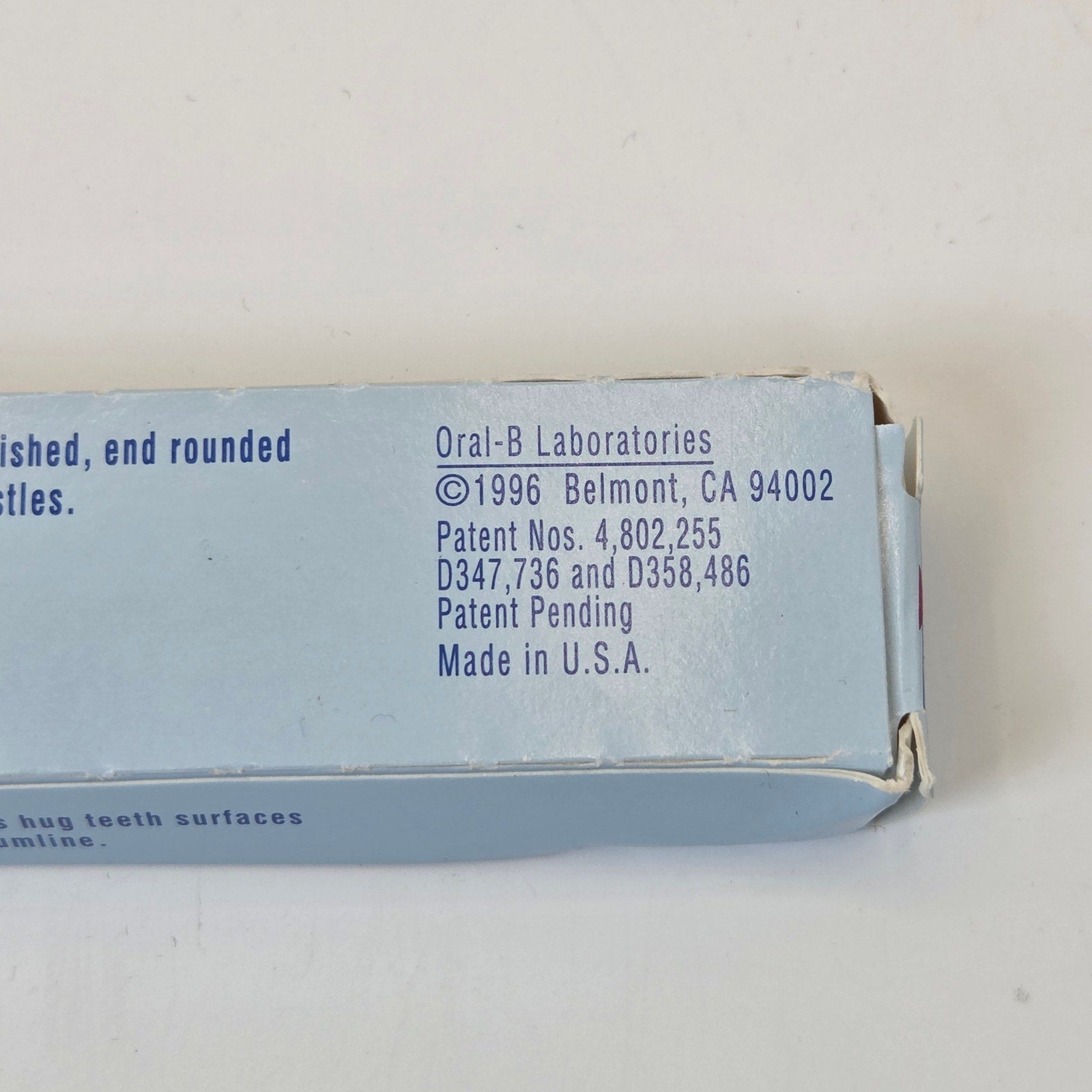 Oral-B Advantage Micro-Textured Toothbrush 30 Soft NOS 1996 Dental Promo