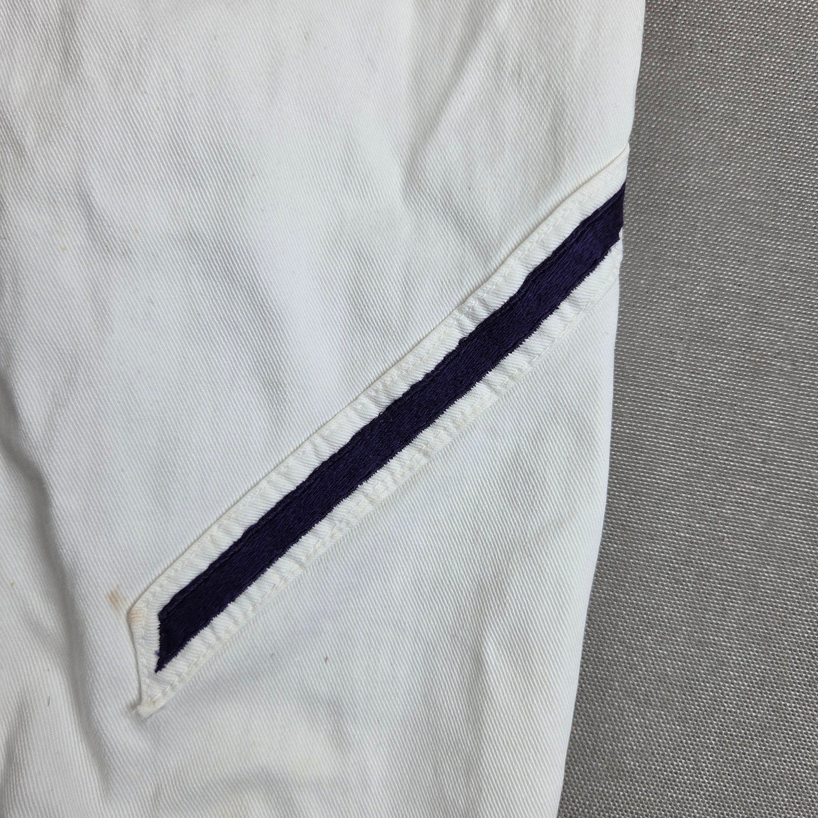 Vintage US Navy SK2 Storekeeper Crackerjack White Uniform Set 32x31 1950s 60s