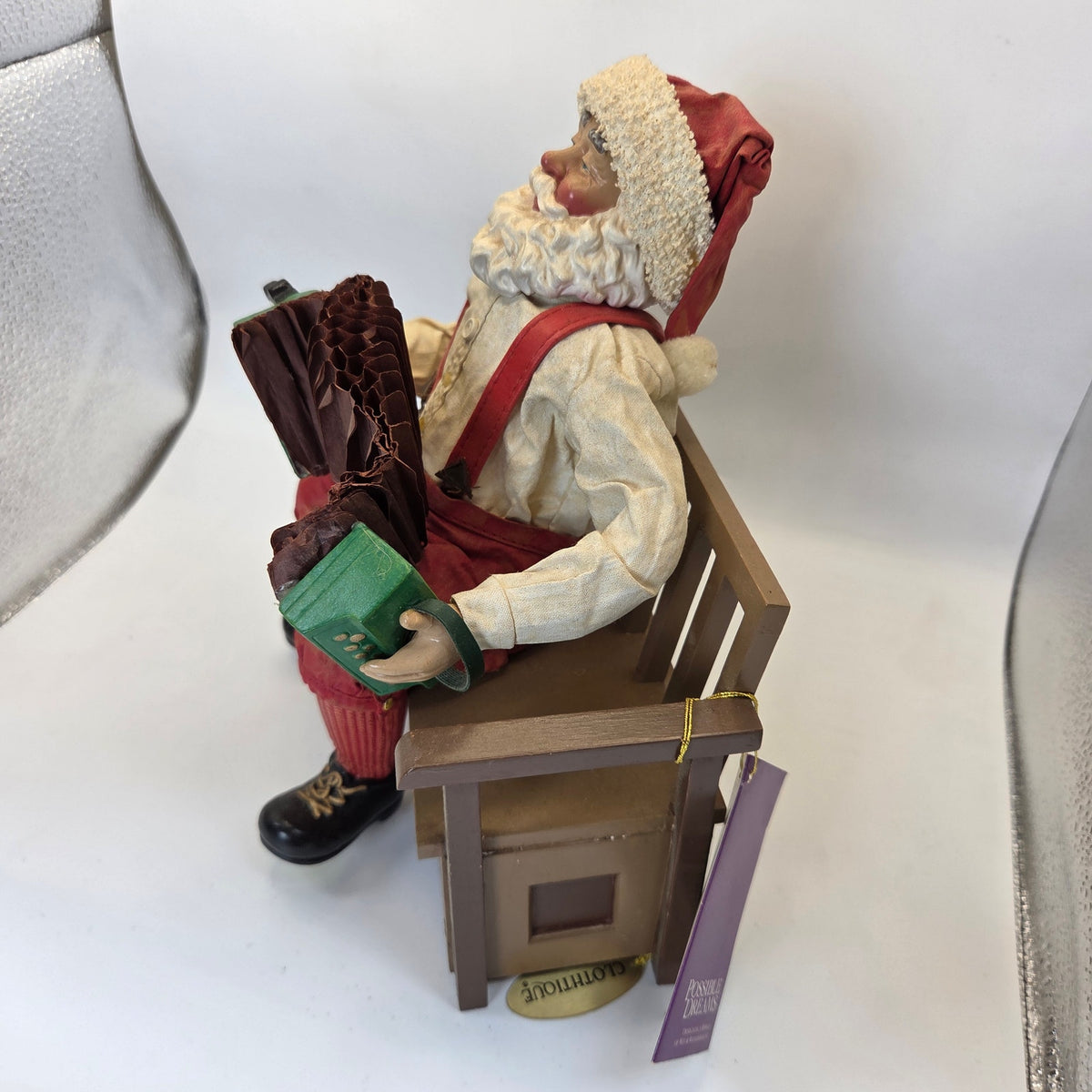 Possible Dreams Clothtique A Merry Musician Santa 15094 Musical Figure