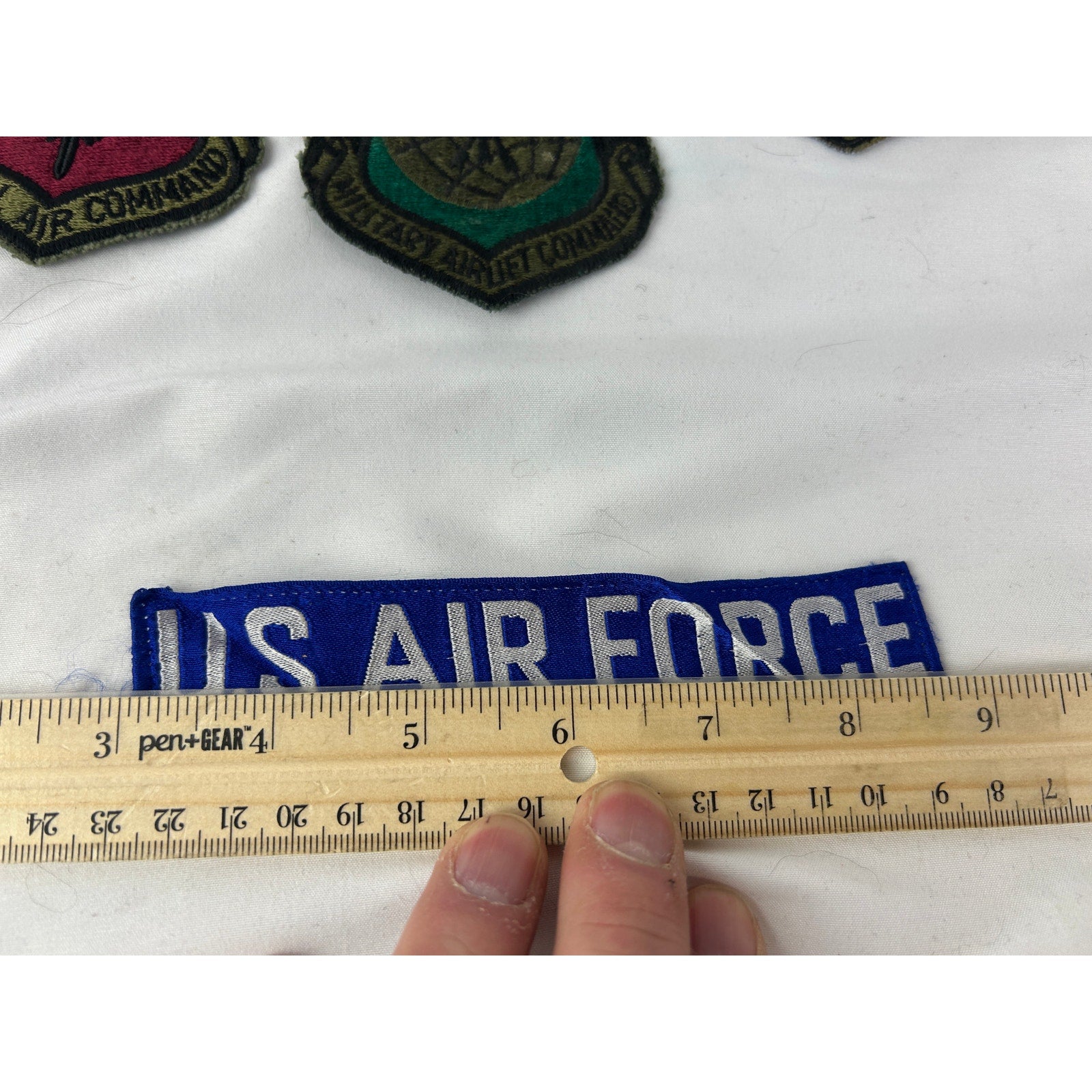 Vintage US Air Force Patch Lot ATC SAC 6944 ESS Instructor Command